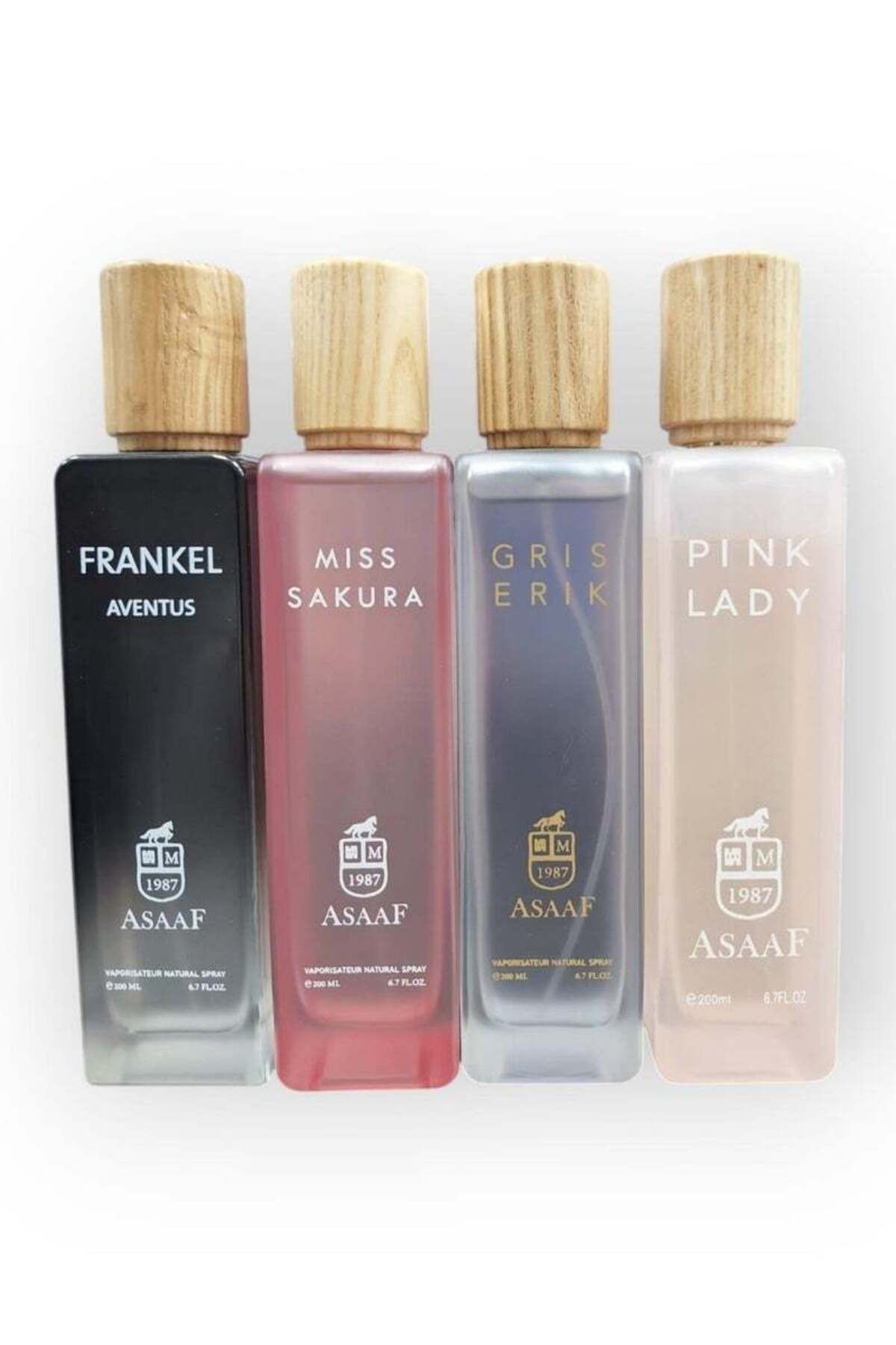 ASA COLLECTİON عساف مجموعة عطرية للجنسين مكونة من 4 قطعة 200مل
