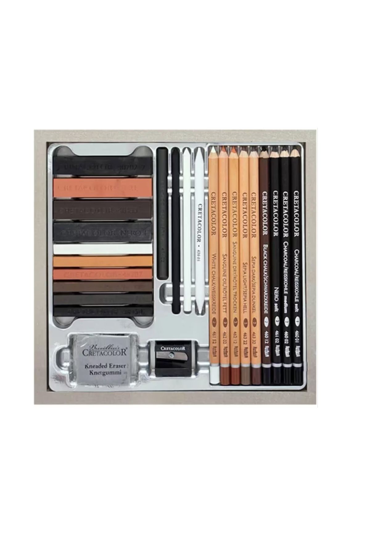GLANCE-Cretacolor Passion Box Pencil and Drawing Set 25 Li 25X35 15 Sheets Technical Drawing Set 5