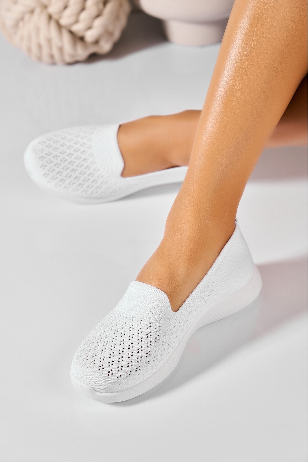 Joana-Pantofi dama casual Albi din Textil Ayeza 3