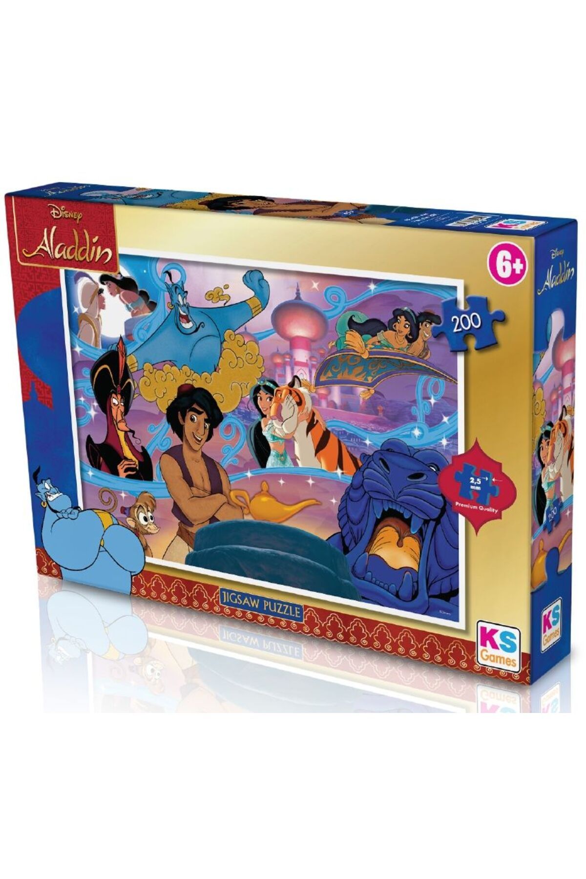TimeStart Eğitici Puzzle 200 Parça Aladdin
