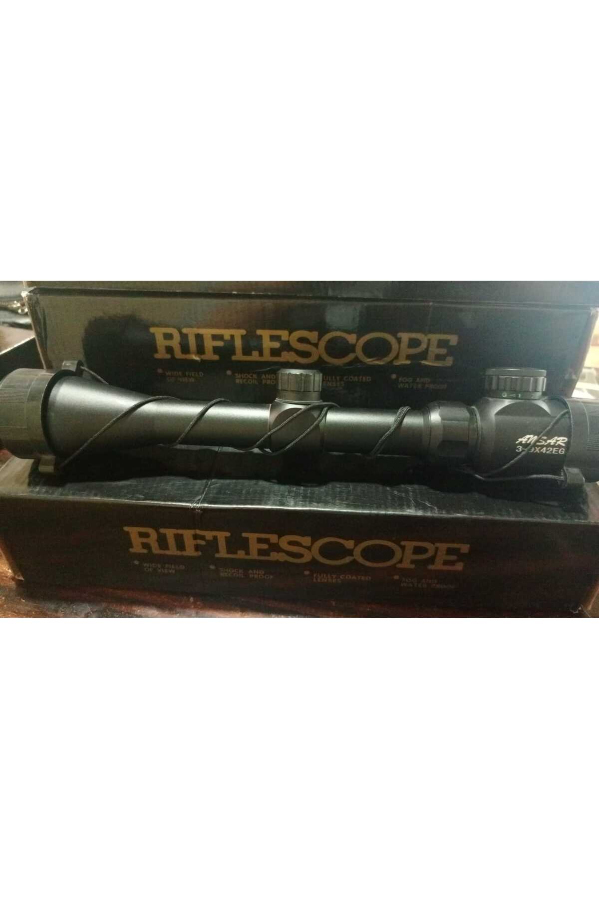 RIFLESCOPE Ansar 3-9x42 Eg Işıklı Zoomlu Dürbün - Fiyatı, Yorumları
