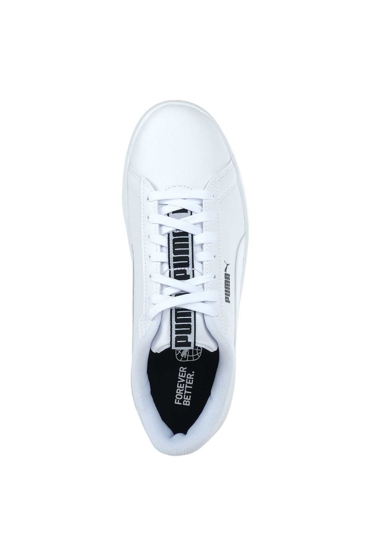اسنیکر سفید مردانه Smash 3.0 Logobsession P Puma