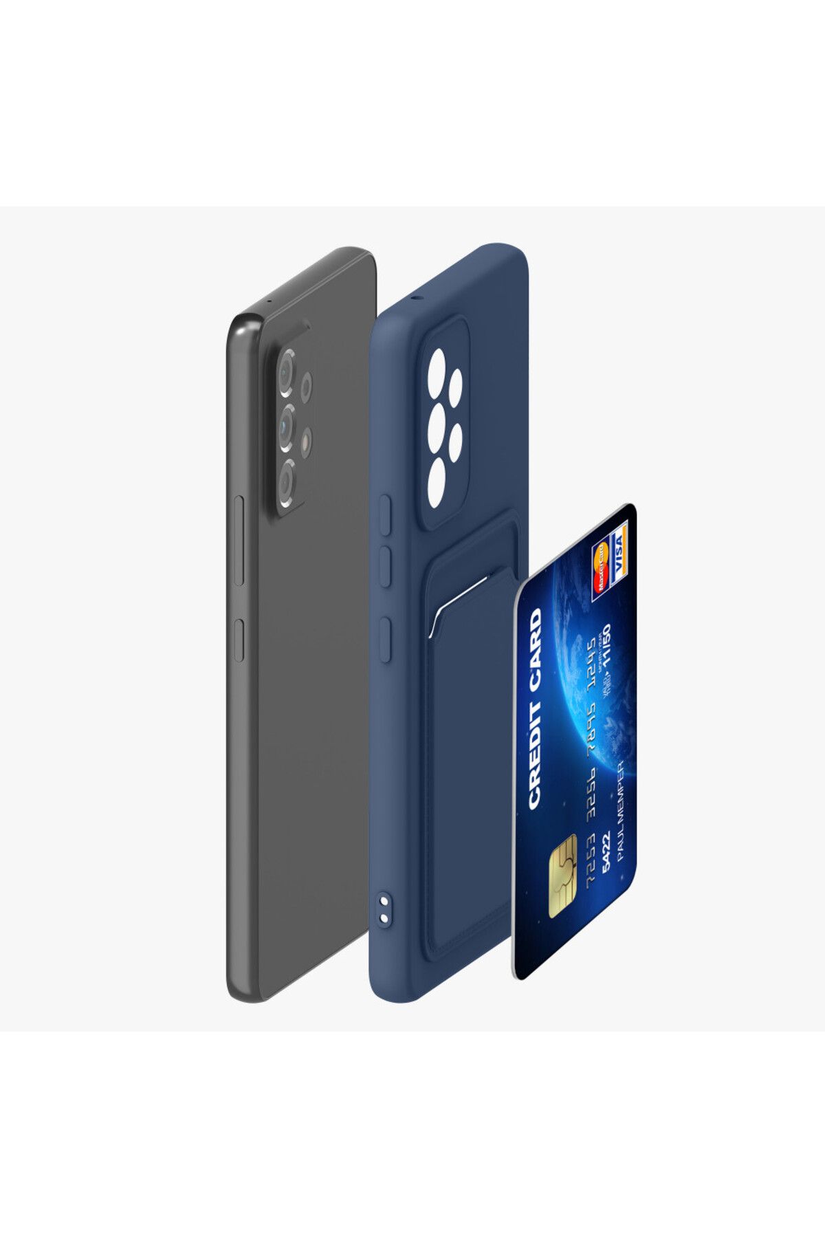 KWmobile-Case For Samsung Galaxy A53 5g, Silicone, Blue, 58146.17 7