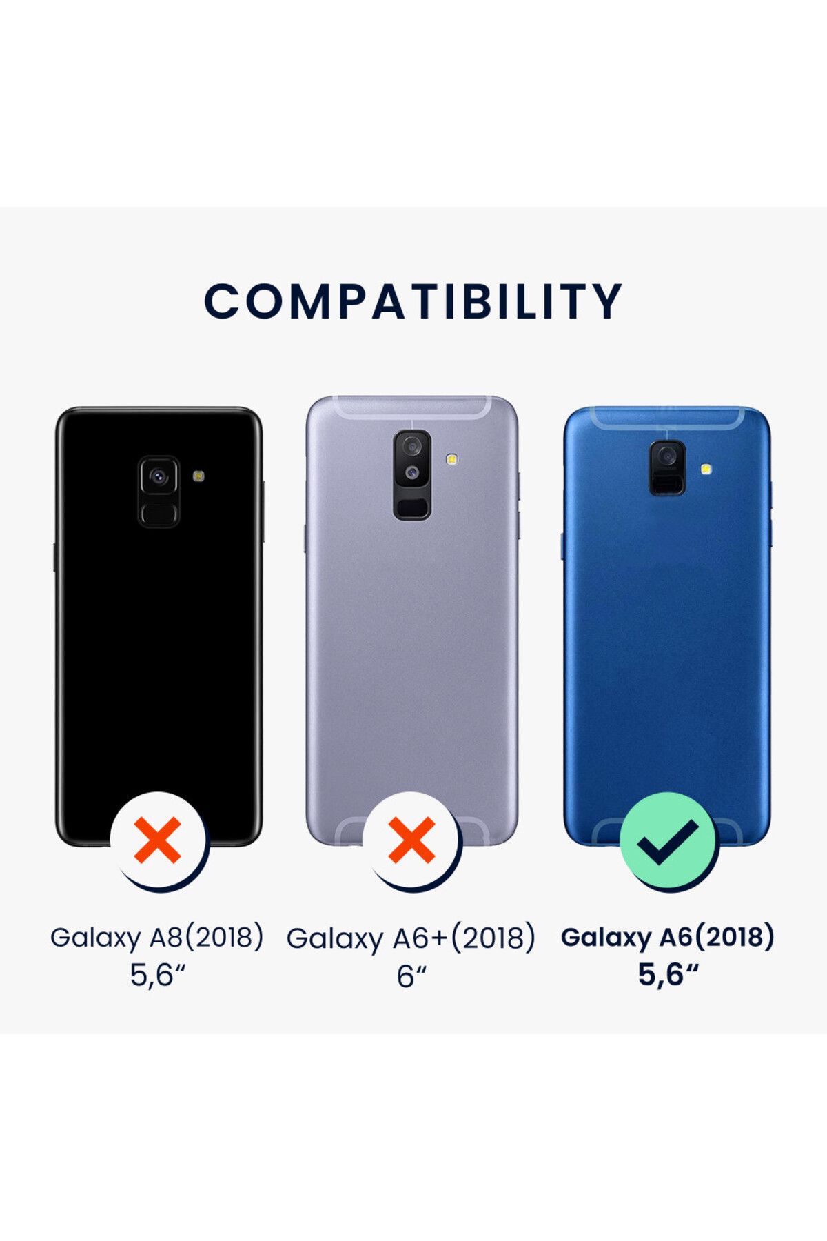 KWmobile-Husa pentru Samsung Galaxy A6 (2018), silicon, albastru, 46374.64 6