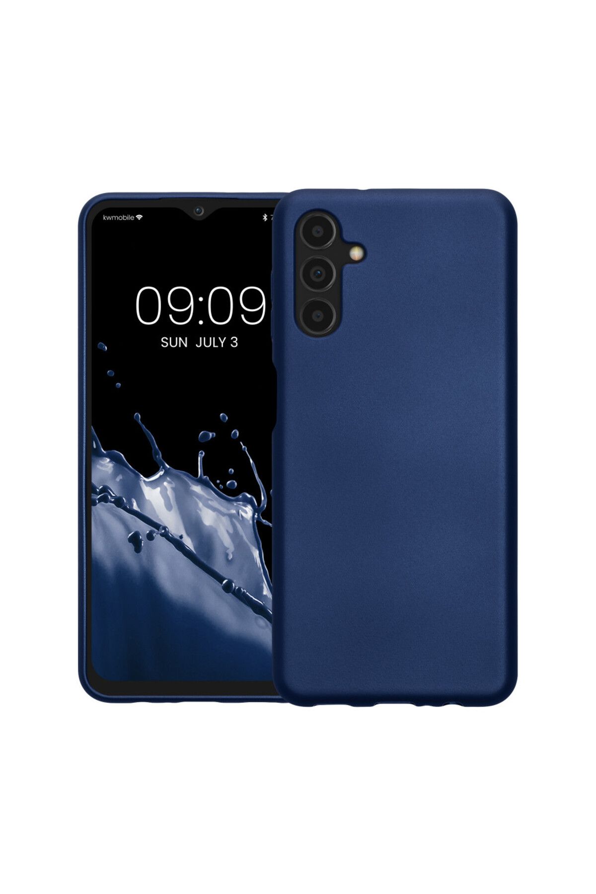 KWmobile-Husa pentru Samsung Galaxy A04s, silicon, albastra, 60135.64 2