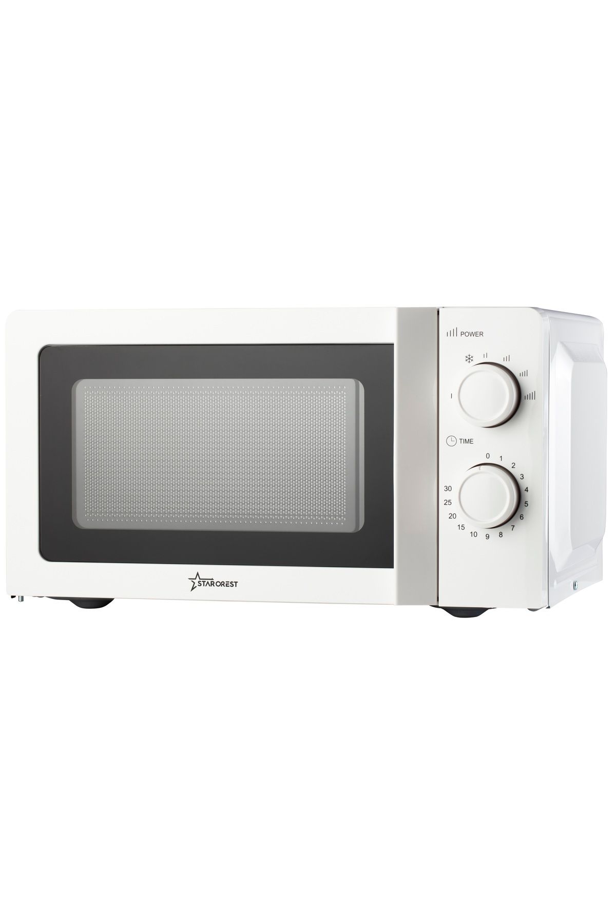 STARCREST Cuptor Cu Microunde Starcrest , 700w, Control Mecanic, 6 Trepte De Putere, Alb - One Size