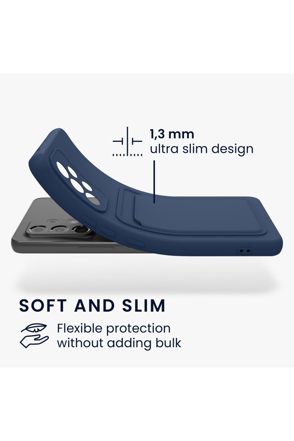 KWmobile-Case For Samsung Galaxy A53 5g, Silicone, Blue, 58146.17 3