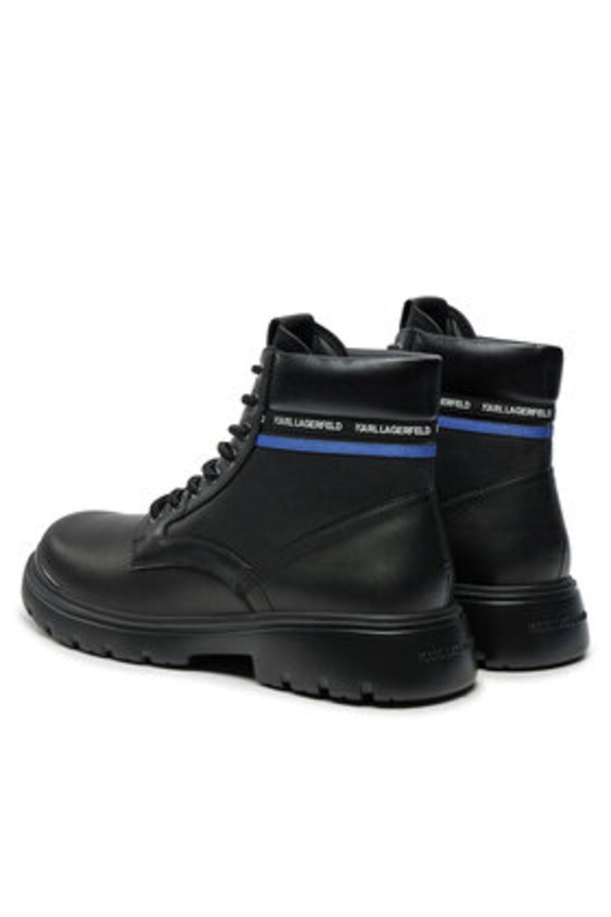 Karl Lagerfeld Geacă Bărbătească Trappers Neagră Karl Lagerfeld-kl13055 000 Black Lthr Masculin - 43