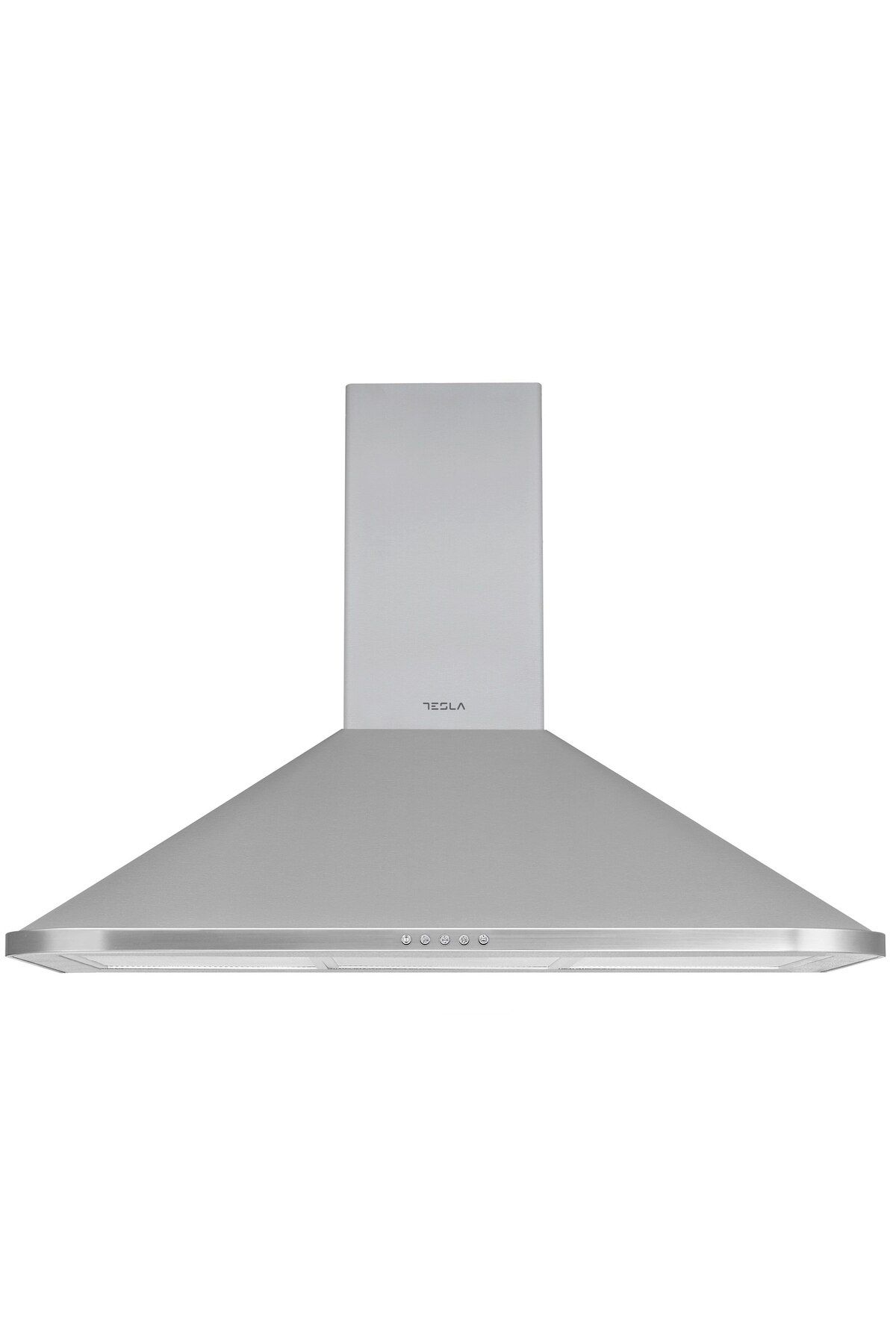 OEM Hota Decorativa Semineu Tesla , 60cm, Inox1 Motor 190w, 630m3/h, 3 Trepte, Led 2x2w - One Size