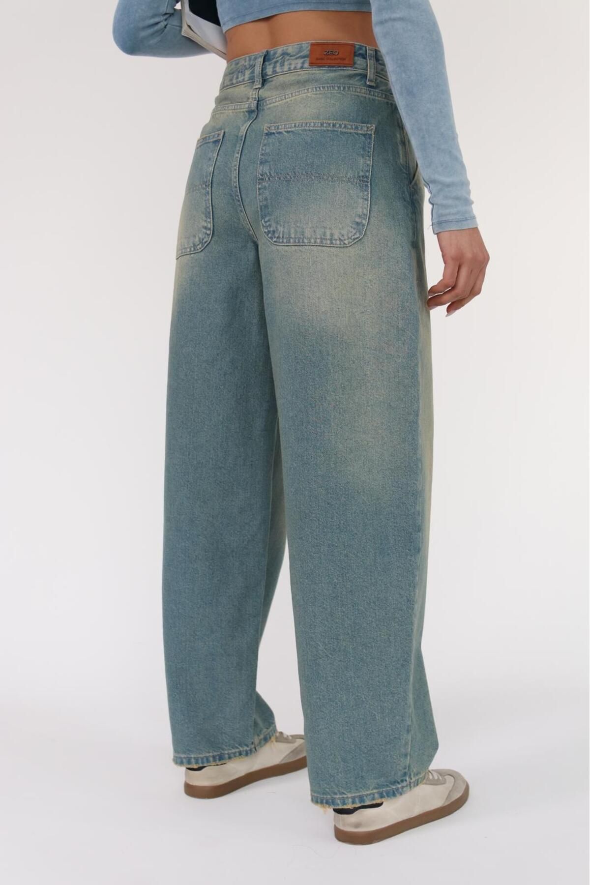 Zeo Basic-Skater Fit Tint Wash Jean 5