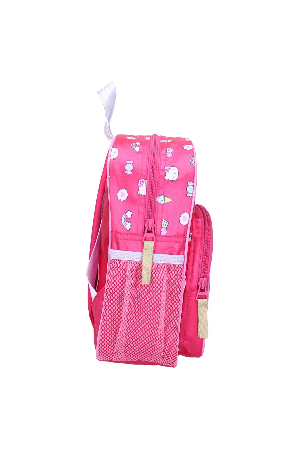Hello Kitty-Children's backpack, 29x23x10cm, two compartments, pockets, multicolor, Follow The Rainbow Hello Kitty 3