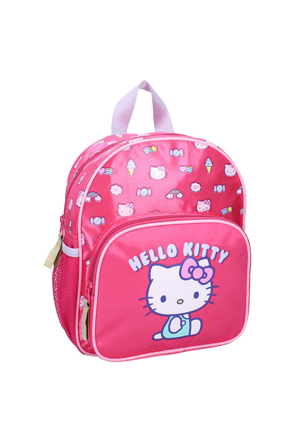 Hello Kitty-Children's backpack, 29x23x10cm, two compartments, pockets, multicolor, Follow The Rainbow Hello Kitty 1
