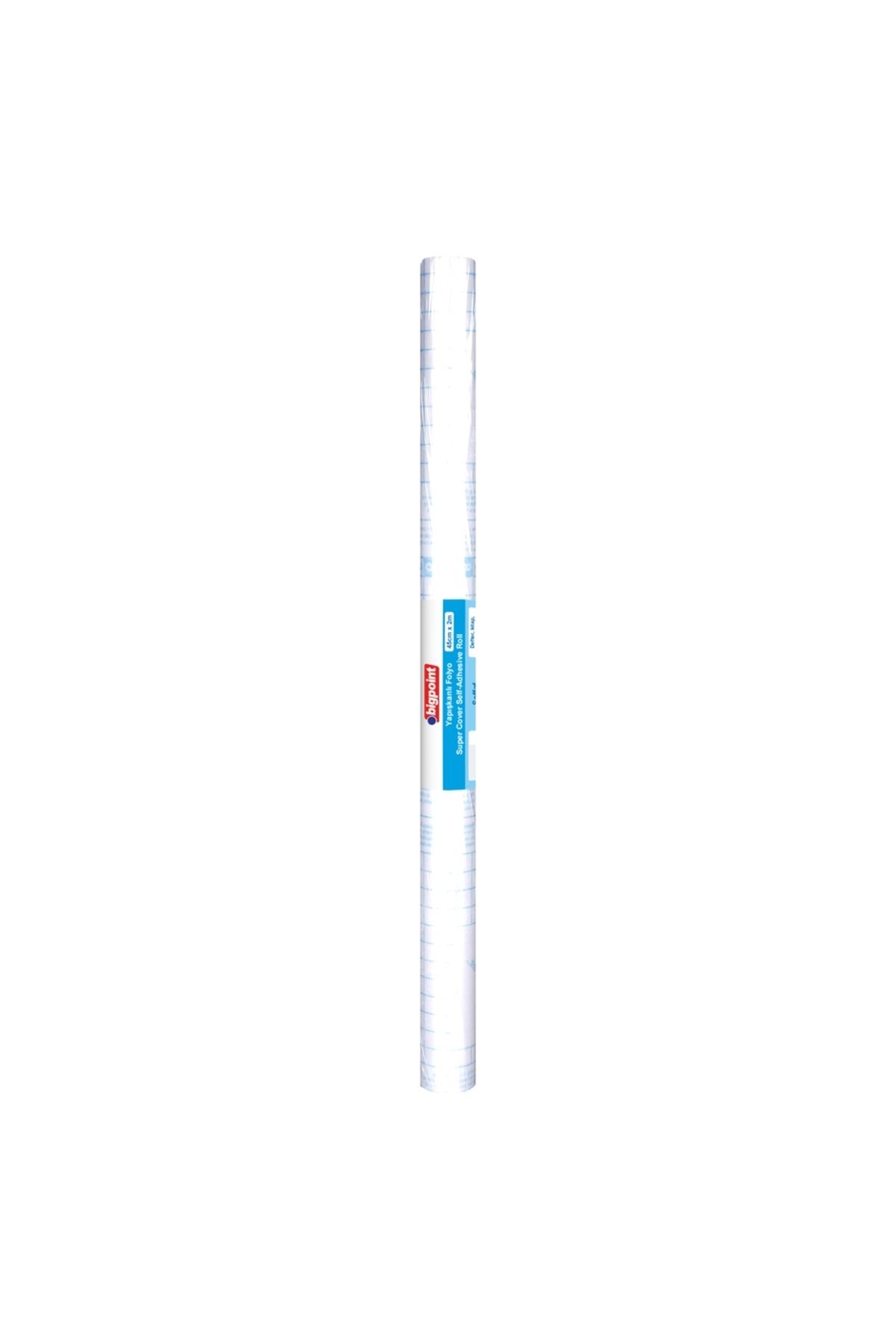 Bigpoint Yapışkanlı Şeffaf Rulo 2 Metre 12'li Stand