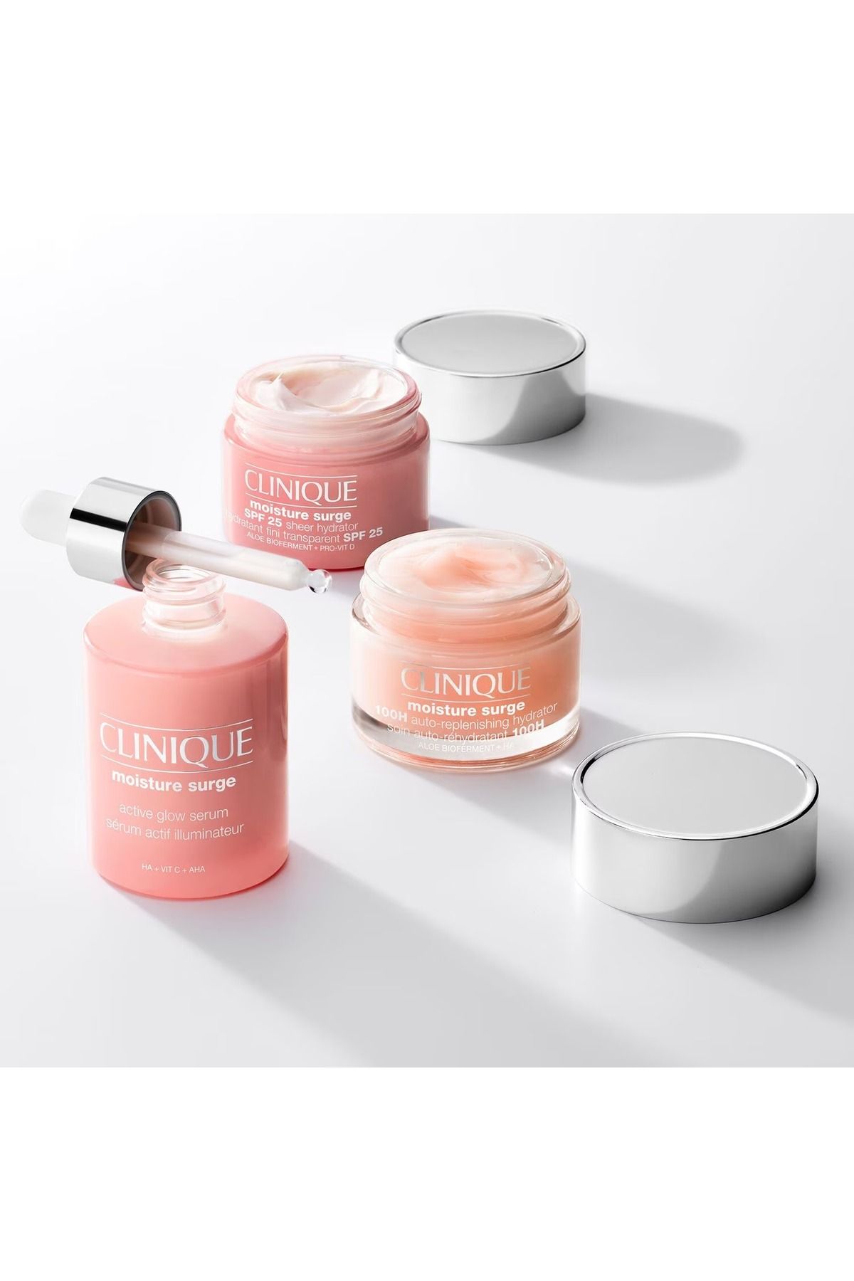Clinique-Moisture Surge Active Glow - Moisturizing Face Serum 50 ml 6