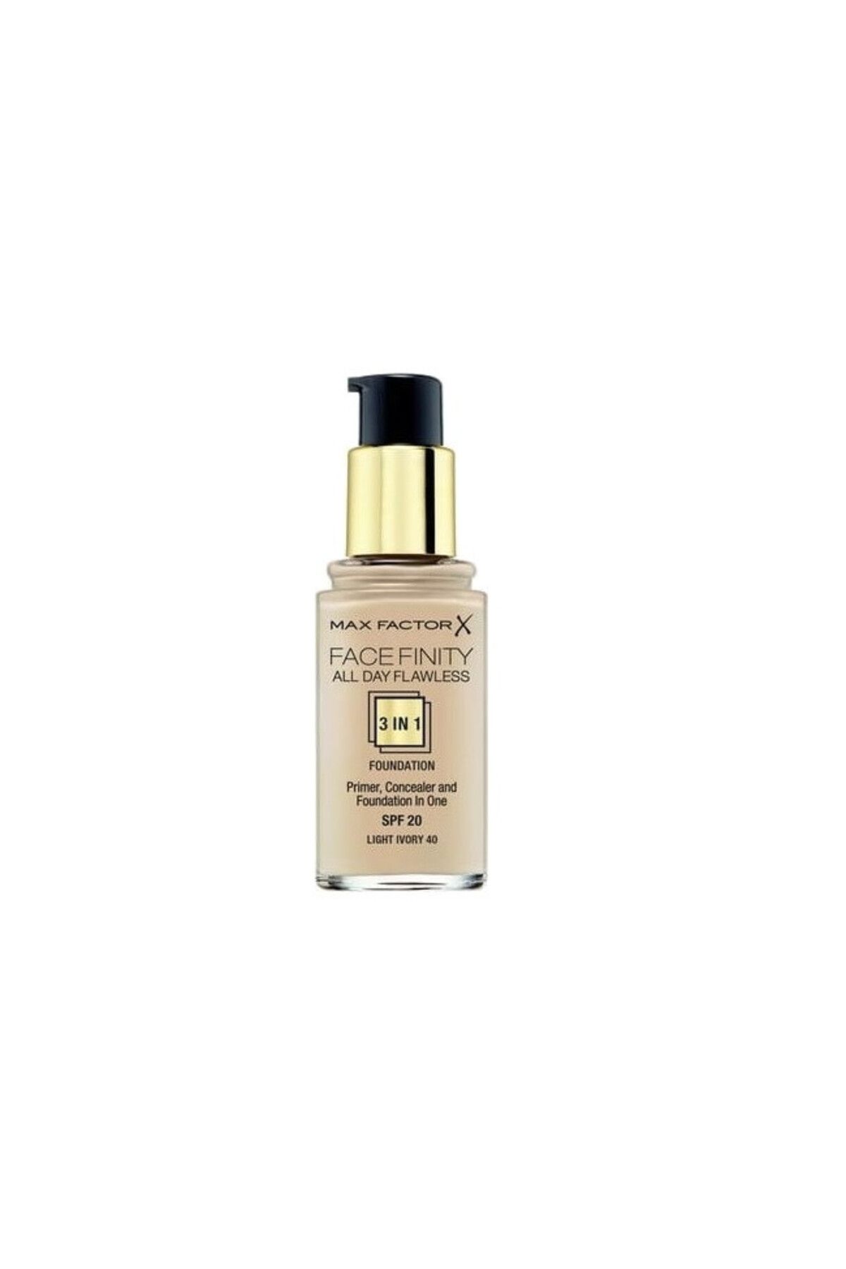 Max Factor-Make-up Max Factor Face Finity All Day 3v1 odstínu Nuanta 40 Light Ivory 4