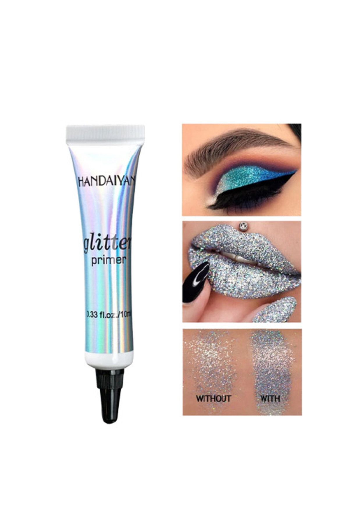 Handaiyan-Primer Base, Glitter Primer, Adhesive, 10 ml 4
