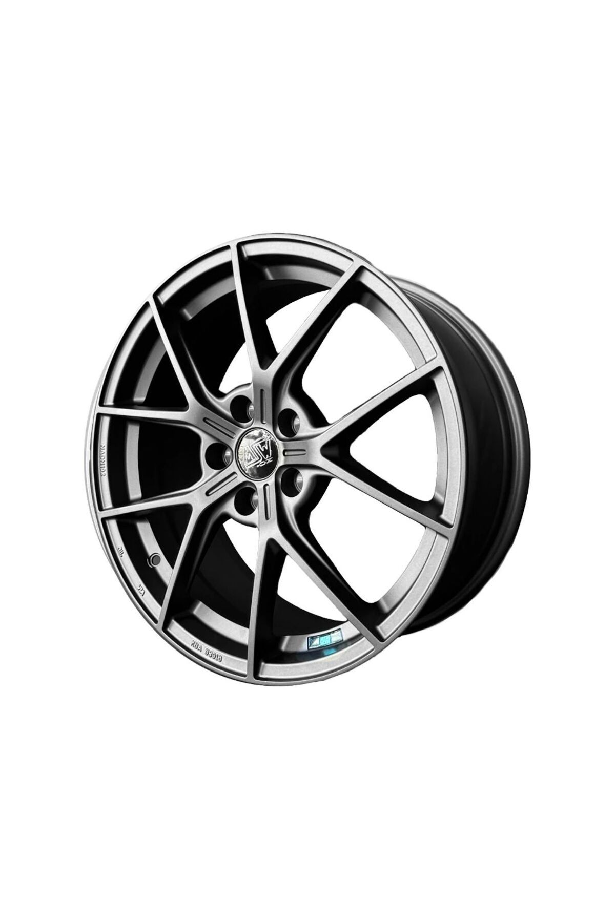 EFL MSW P1 8x18 5x100 ET-45 Matt Graphite-18L2 Takım Jant (4 Adet)