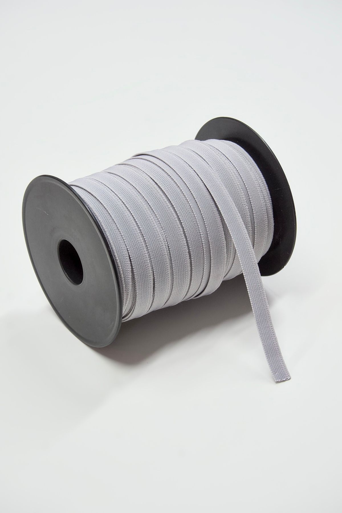 Dokumarkt 8 mm Yassı Dokuma Lastik Şerit - 10 Metre