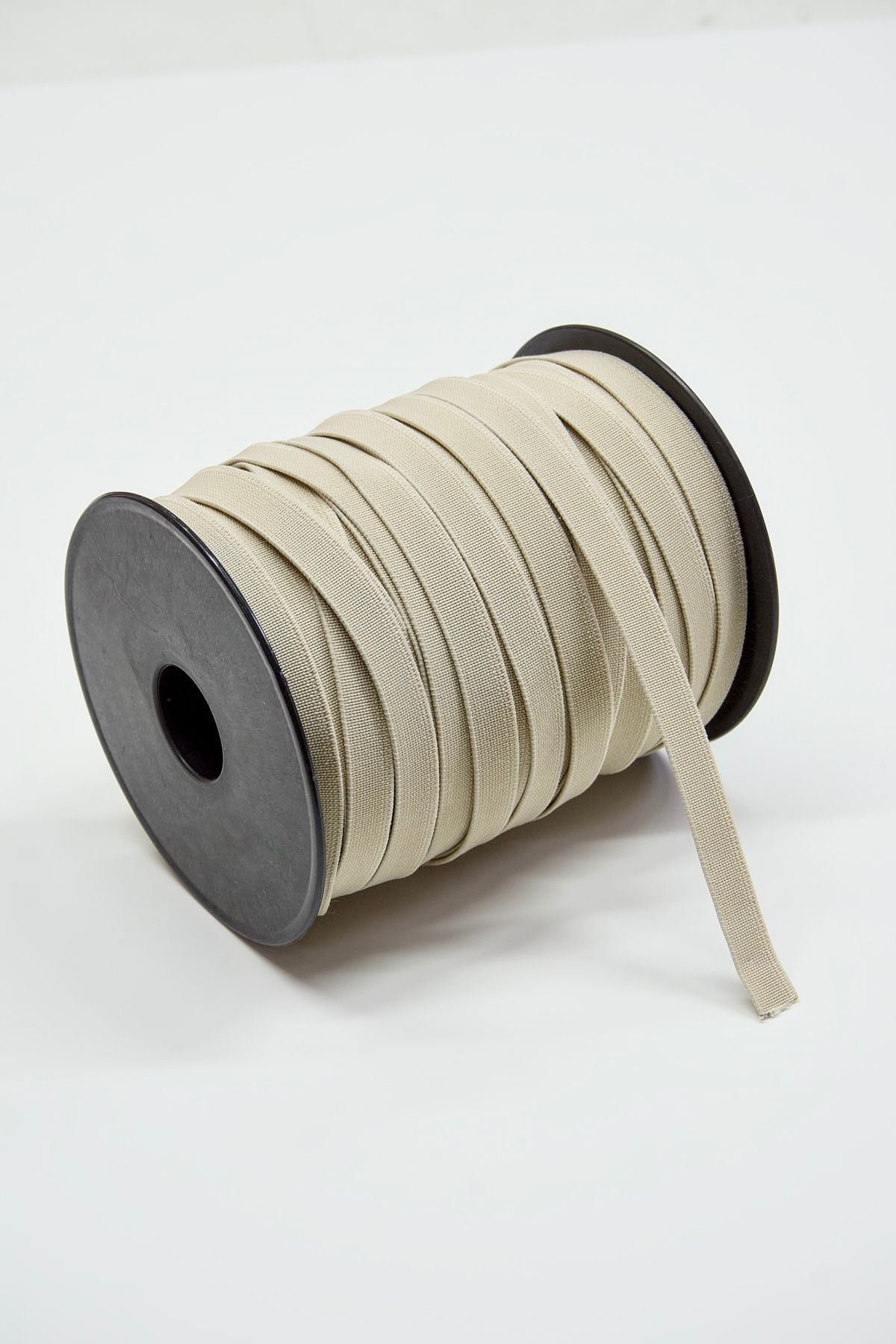 Dokumarkt 8 mm Yassı Dokuma Lastik Şerit - 10 Metre