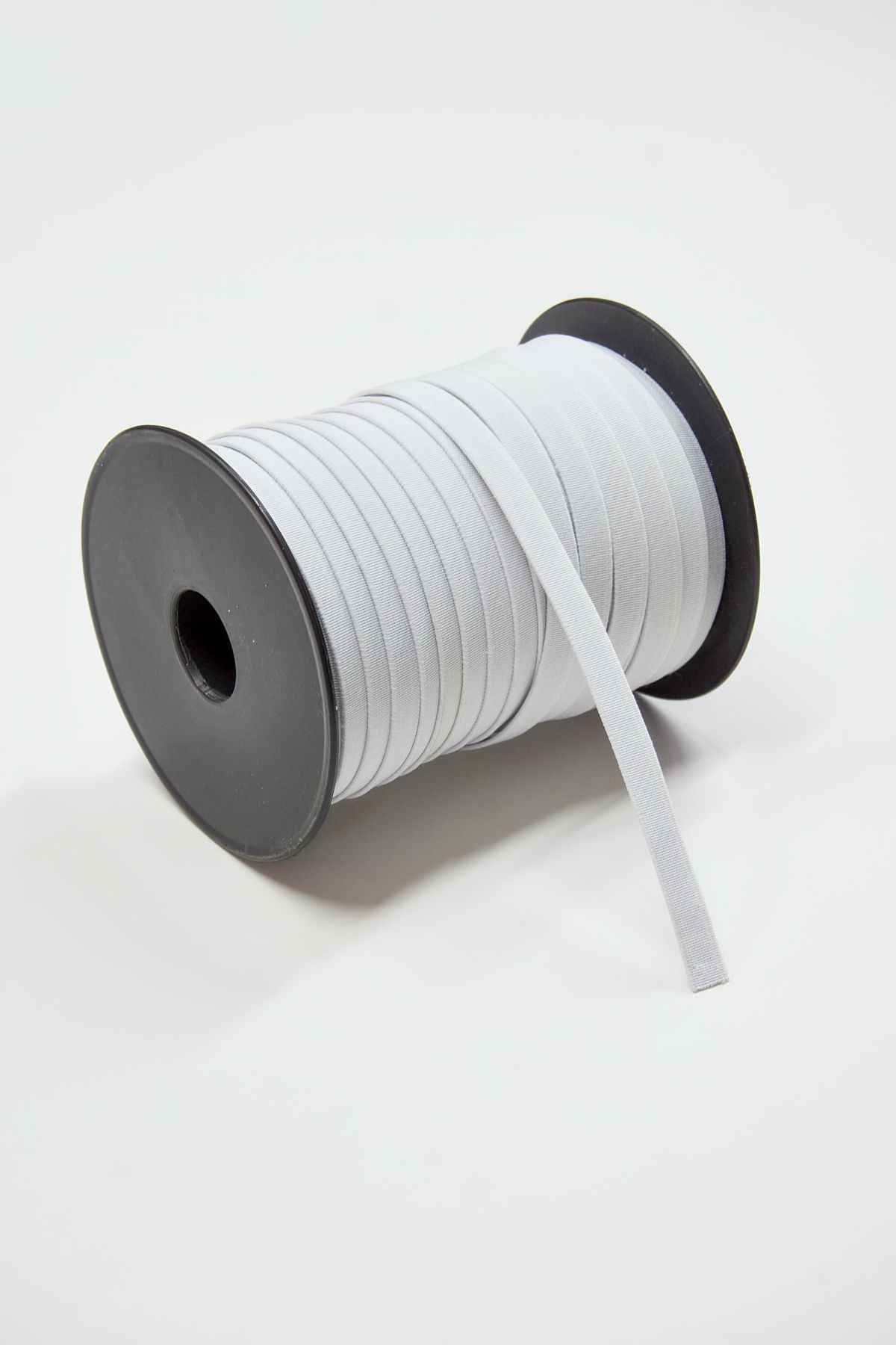 Dokumarkt 8 mm Yassı Dokuma Lastik Şerit - 10 Metre