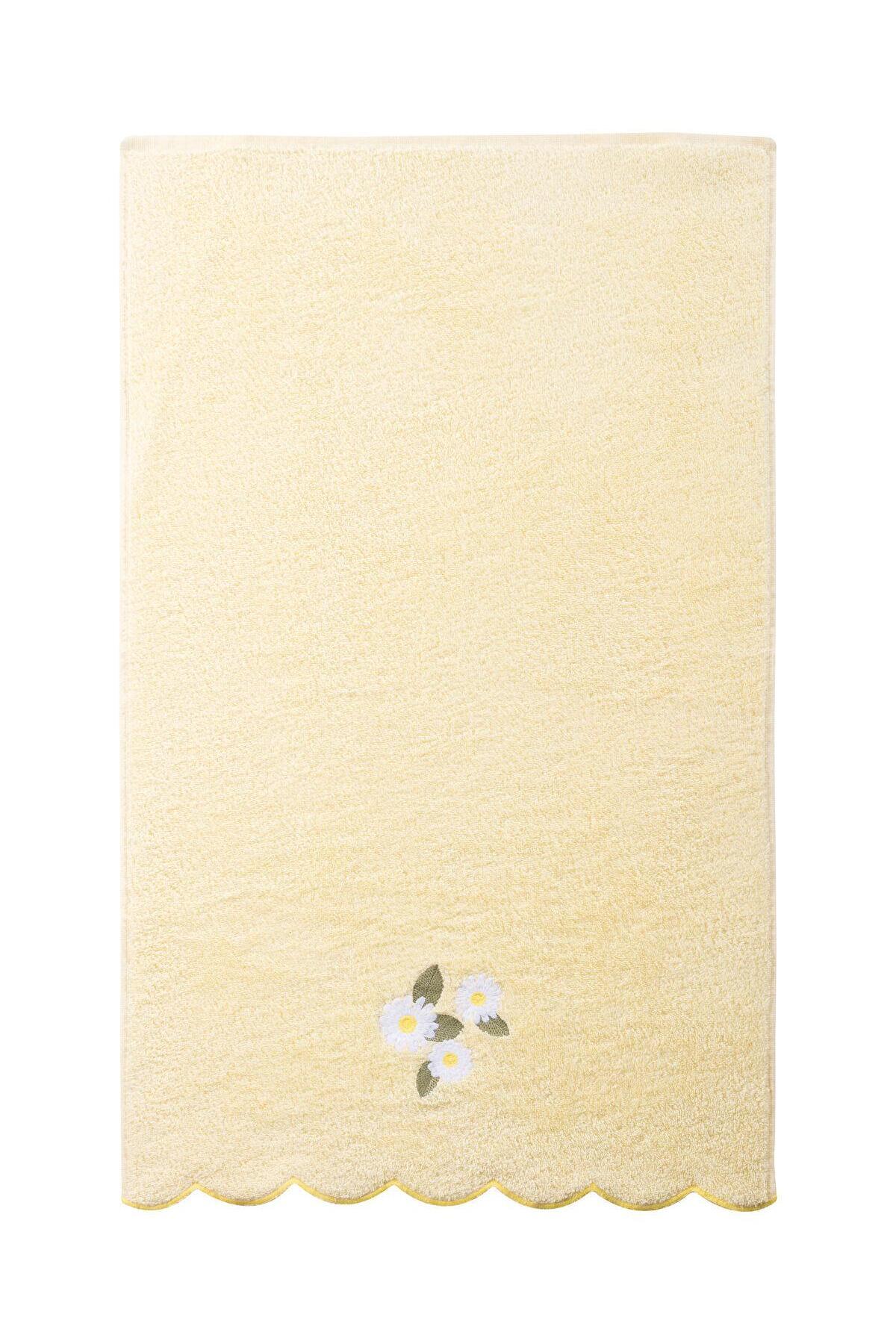 LC Waikiki-Lcw Home Flower Embroidered Face Towel 50X80 cm (S5) 5