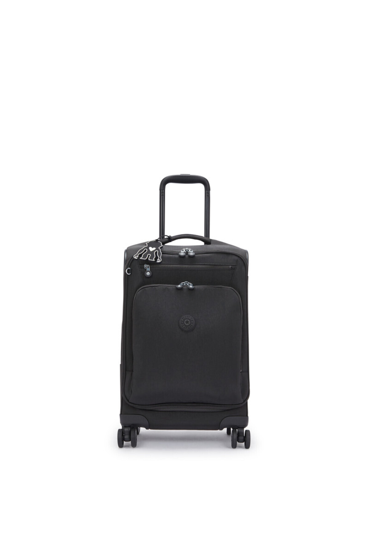 Kipling-New Youri Spin Small Wheeled Luggage Unisex Black Noir 1