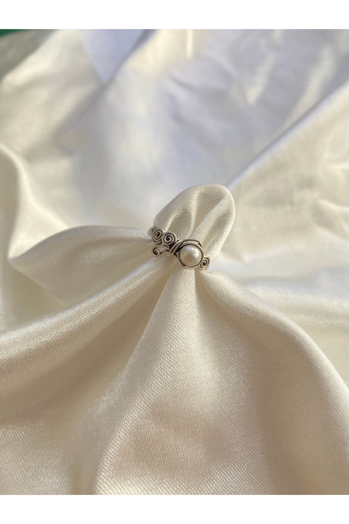 İDE TAKI TASARIMM-Natural Stone Aventurine Stone Handmade Adjustable Ring 3