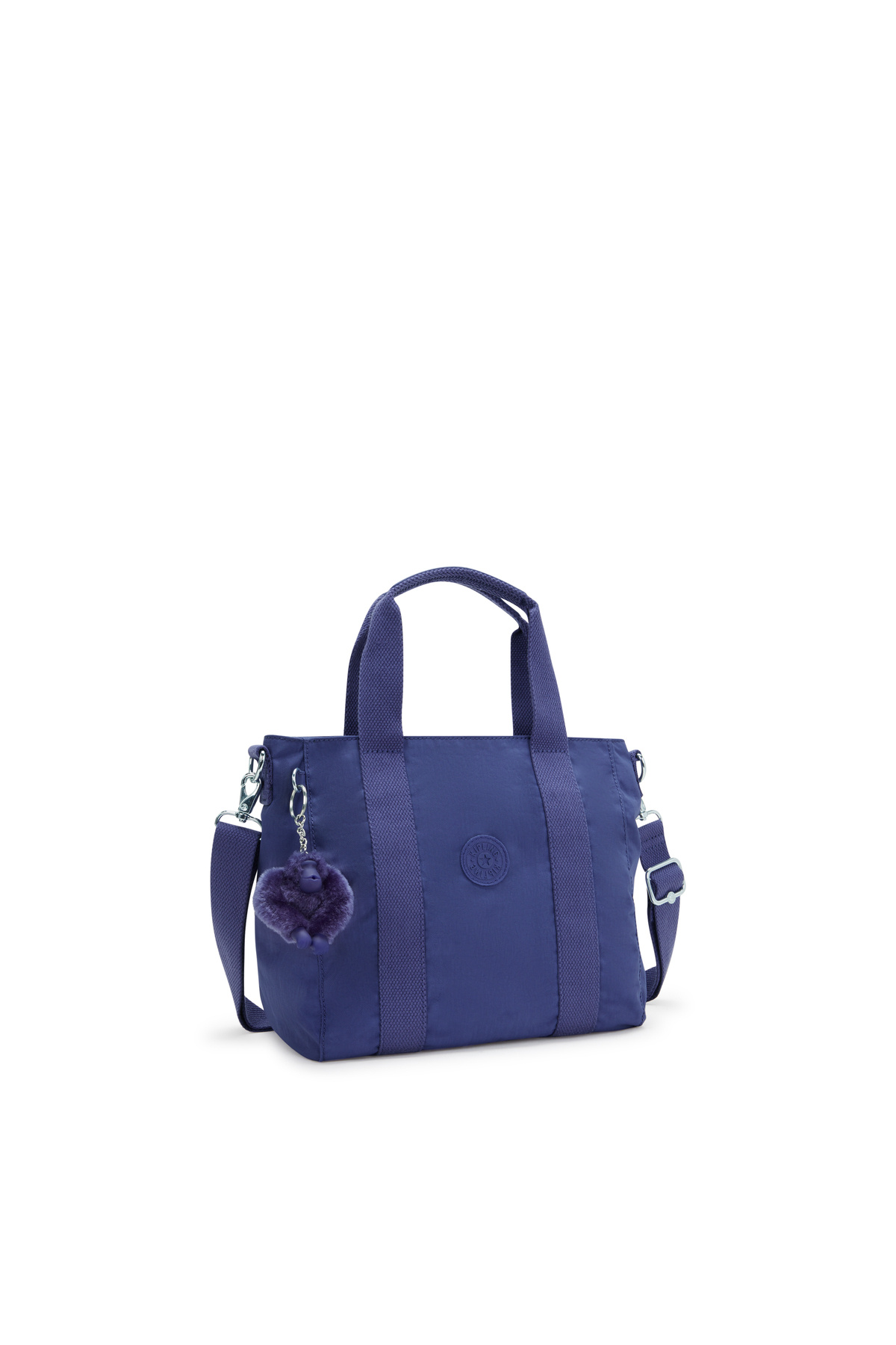 Kipling-Asseni Mini Small Tote (With Removable Shoulder Strap) Female Ocean Blue 6