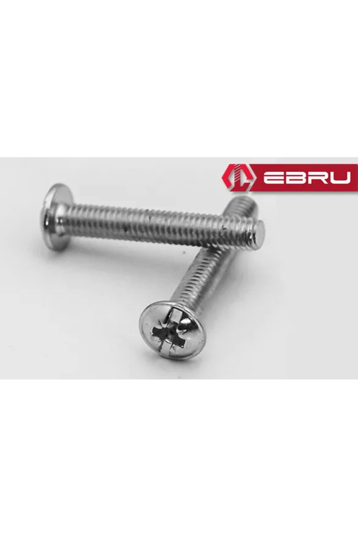 YNT İthalat Yulak Yıldız Başlı Rysb Kulp Vidası, Civata M4x45 - 50 Adet