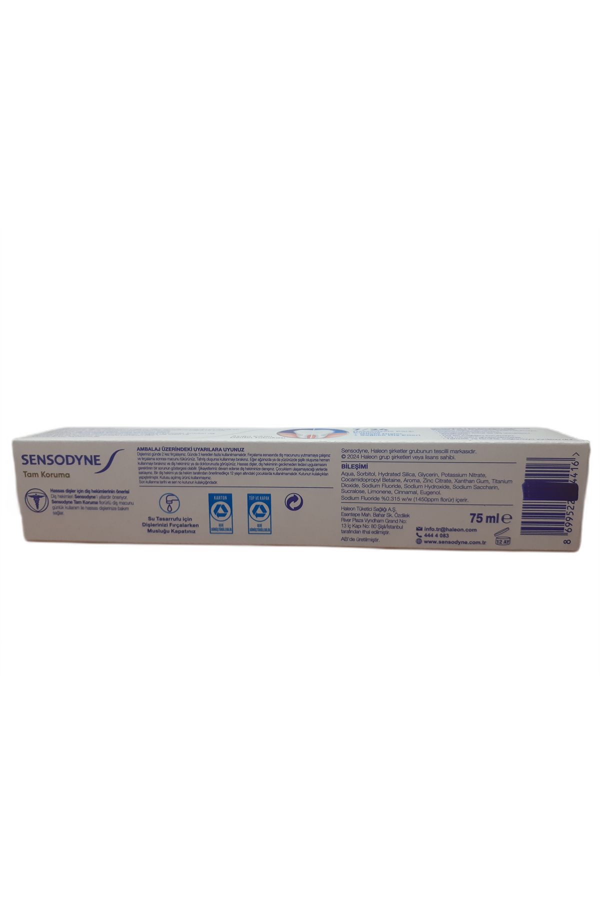 Sensodyne-معجون أسنان 75 مل + مزيل اللثة + مجموعة فرشاة أسنان على شكل بيضة (3 قطع) 6