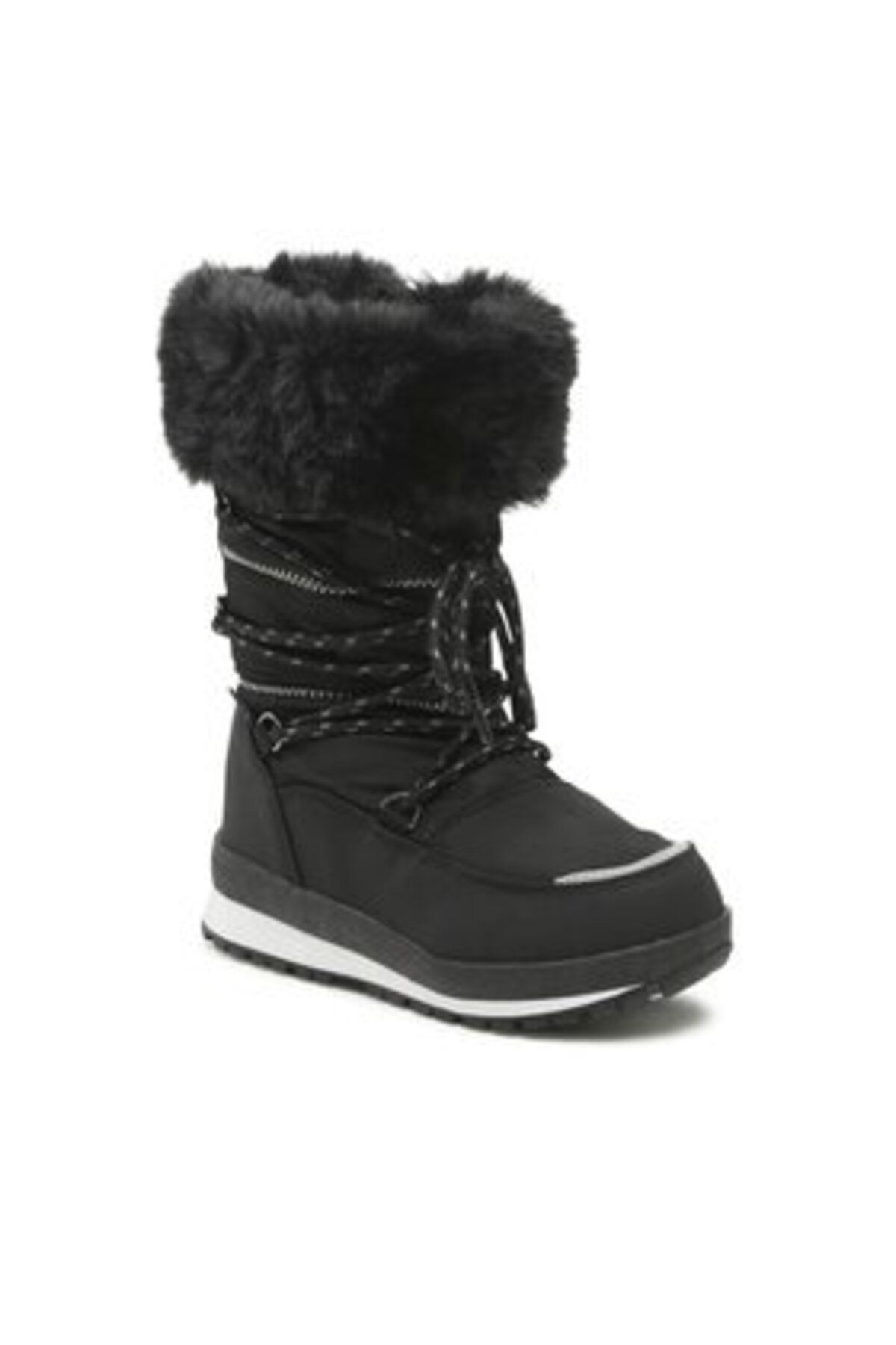 Leaf-girls' snow boots LYSBY201I black 1