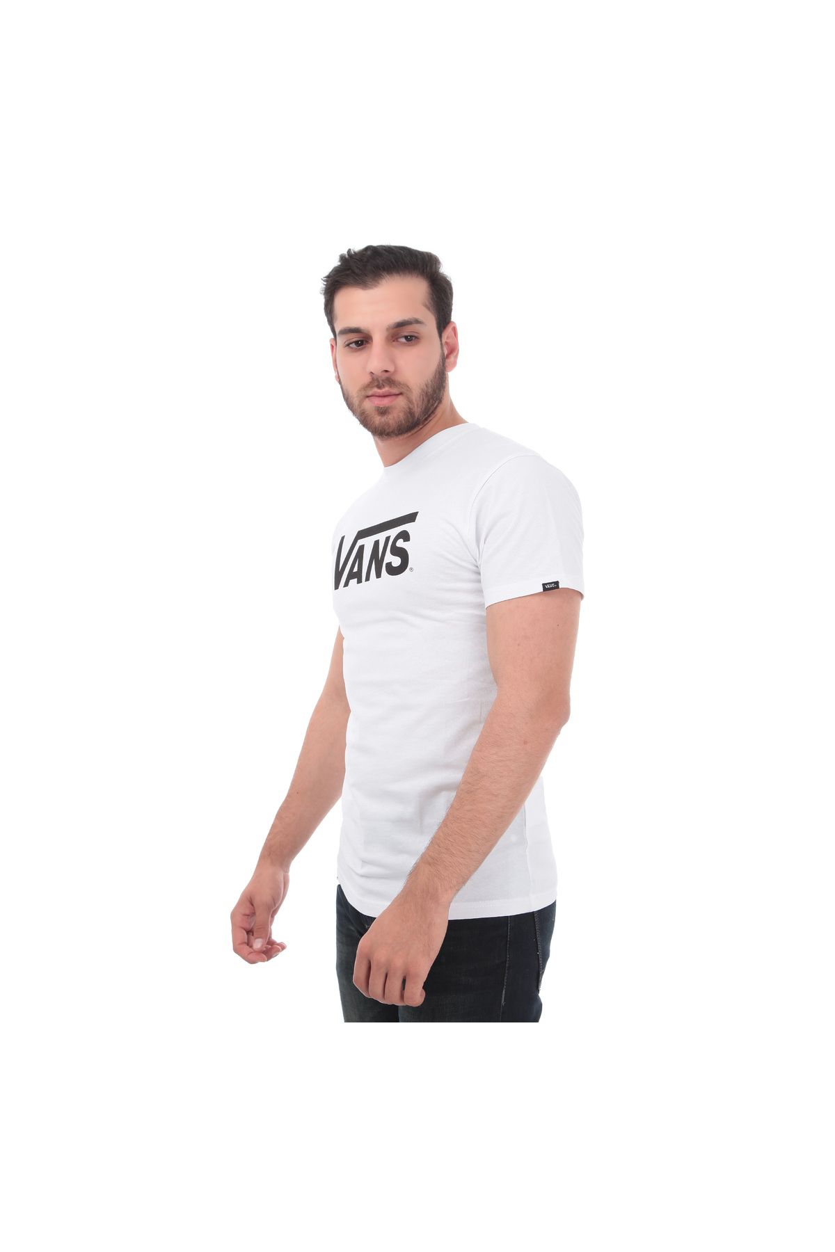 Vans-000gggyb21-r Κλασικό ανδρικό μπλουζάκι λευκό 2