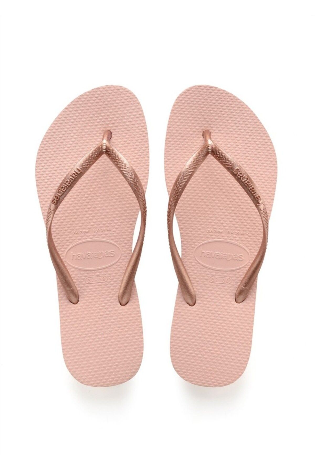 دمپایی صورتی مردانه و زنانه باله باریک 4000030 0076 Havaianas