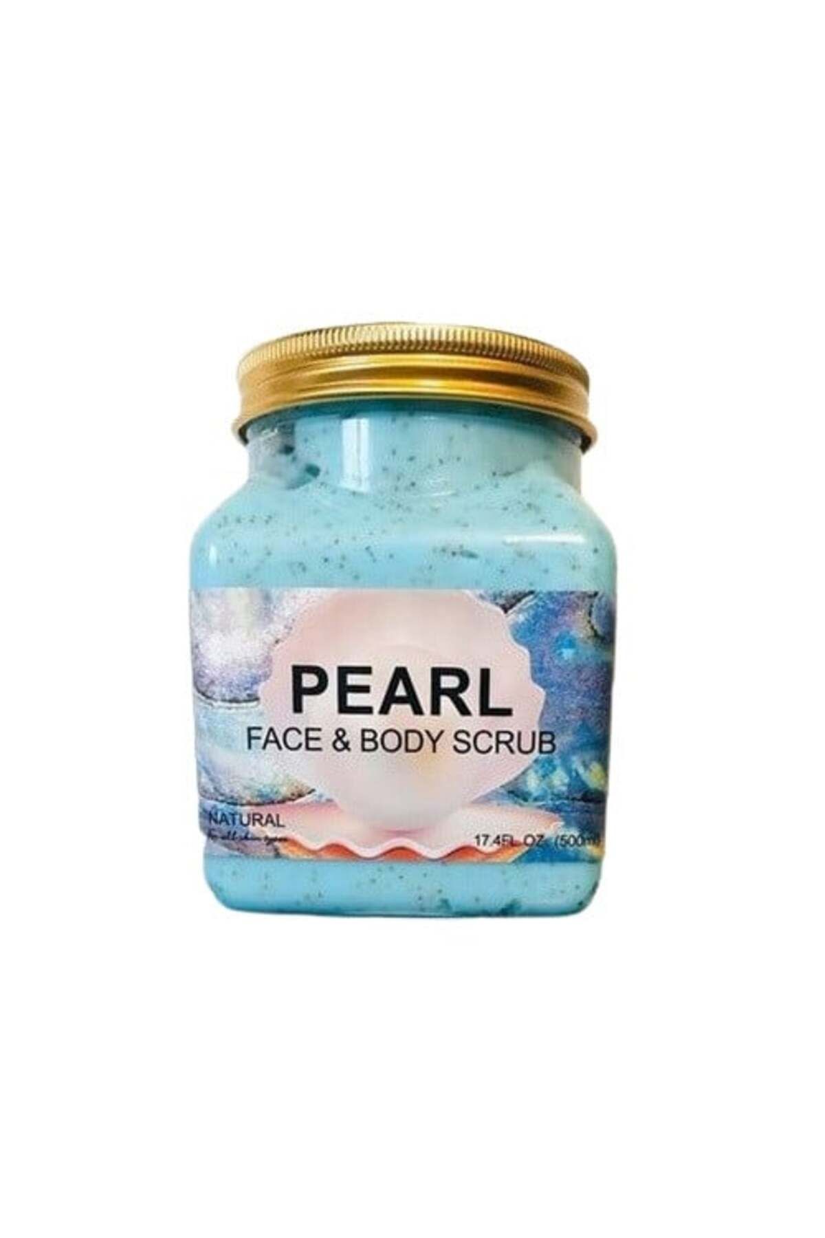 wokali Scrub Natural Pentru Fata Si Corp, Cu Vitamina E Si B5, , Pearl, 350 Ml - One Size