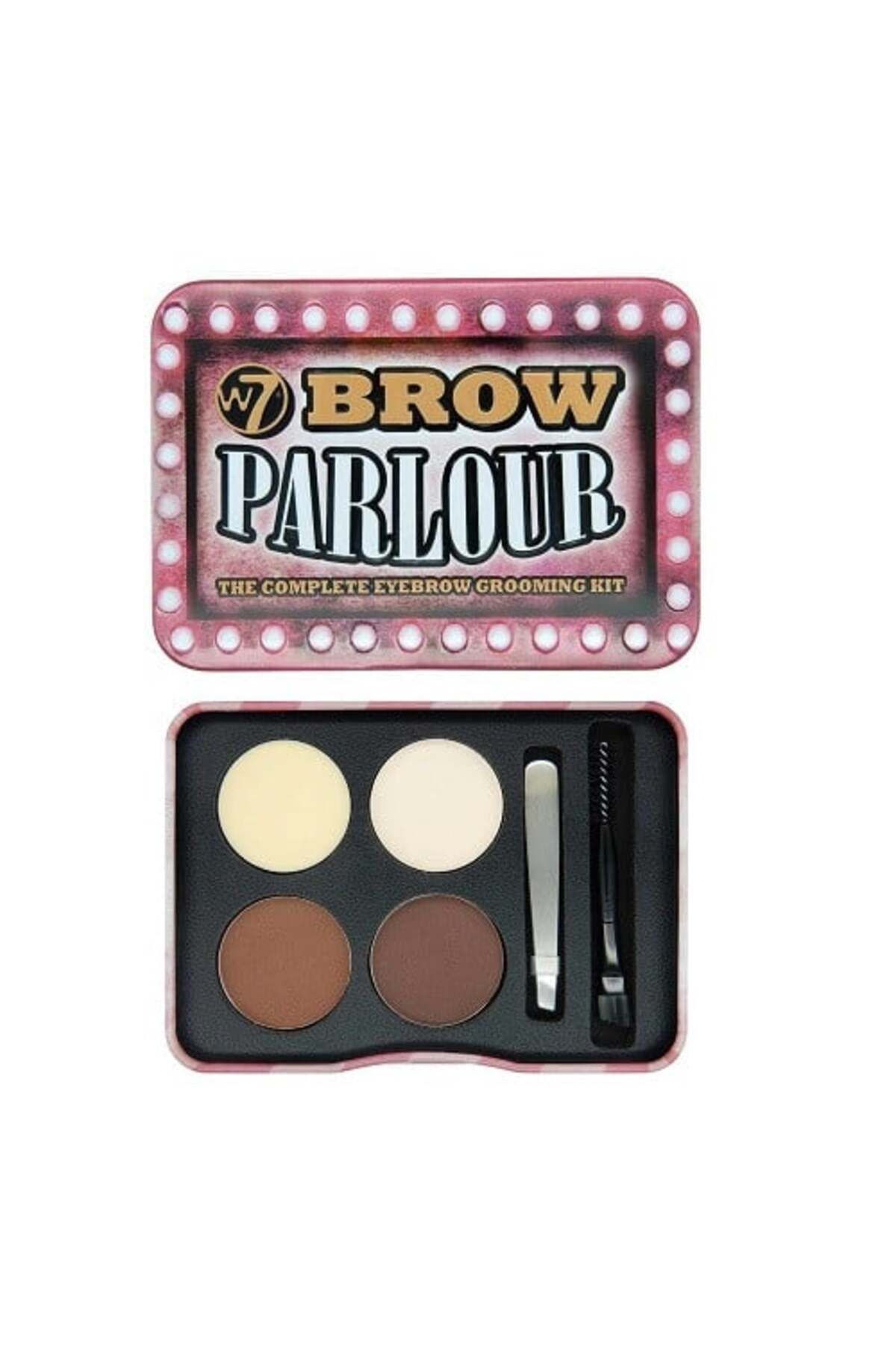 w7 Trusa Pentru Sprancene, , Brow Parlour - One Size