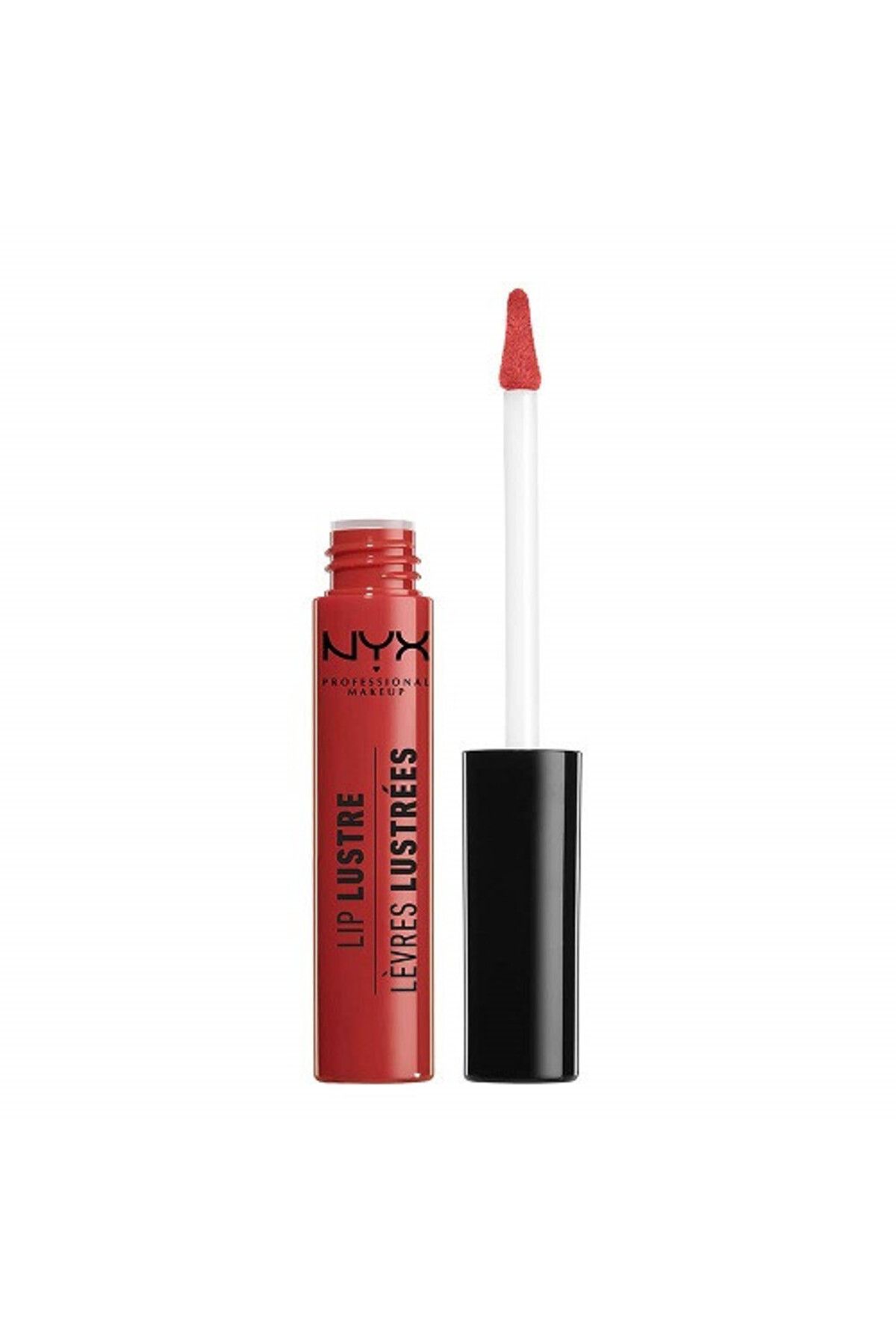 NYX Professional Makeup-Luciu de buze, NYX Professional Makeup, Lip Lustre Glossy Lip Tint, 09 Ruby Couture, 8 ml 1