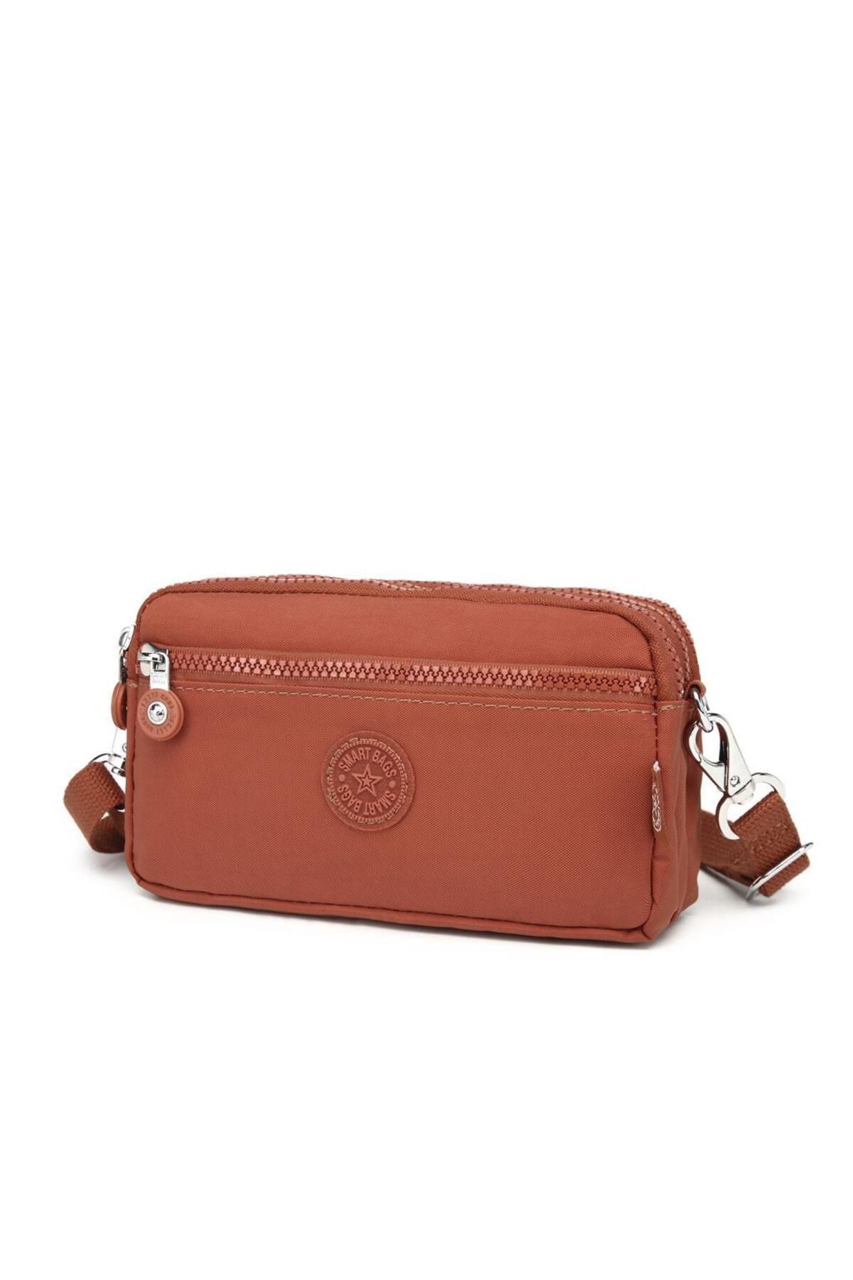 SMART BAGS-Mini Messenger Bag and Wallet - Crinkle Fabric 1112 3
