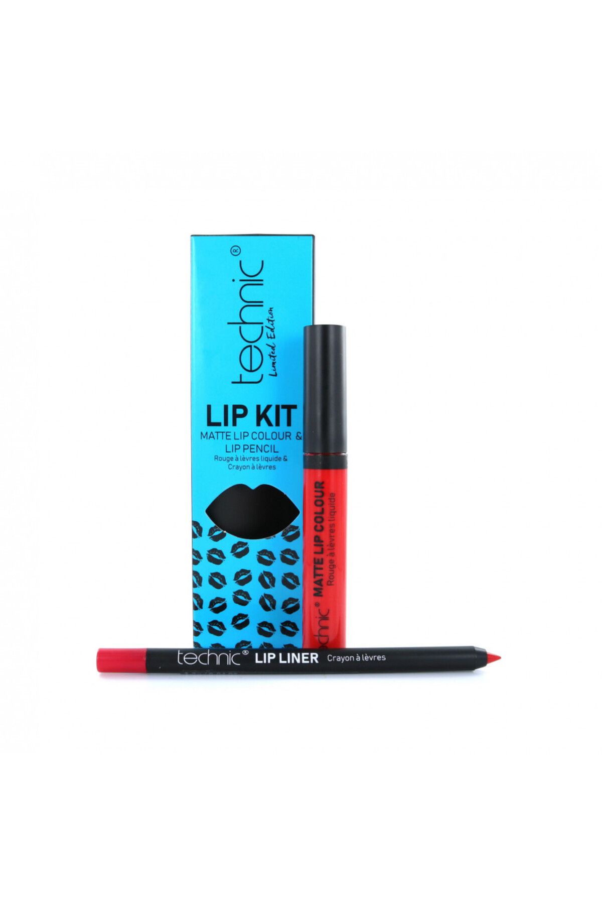 TECHNIC-Súprava rúžov ​​a tvarov na pery Technic Lip Kit Matte Nuanta Lady Bird 8