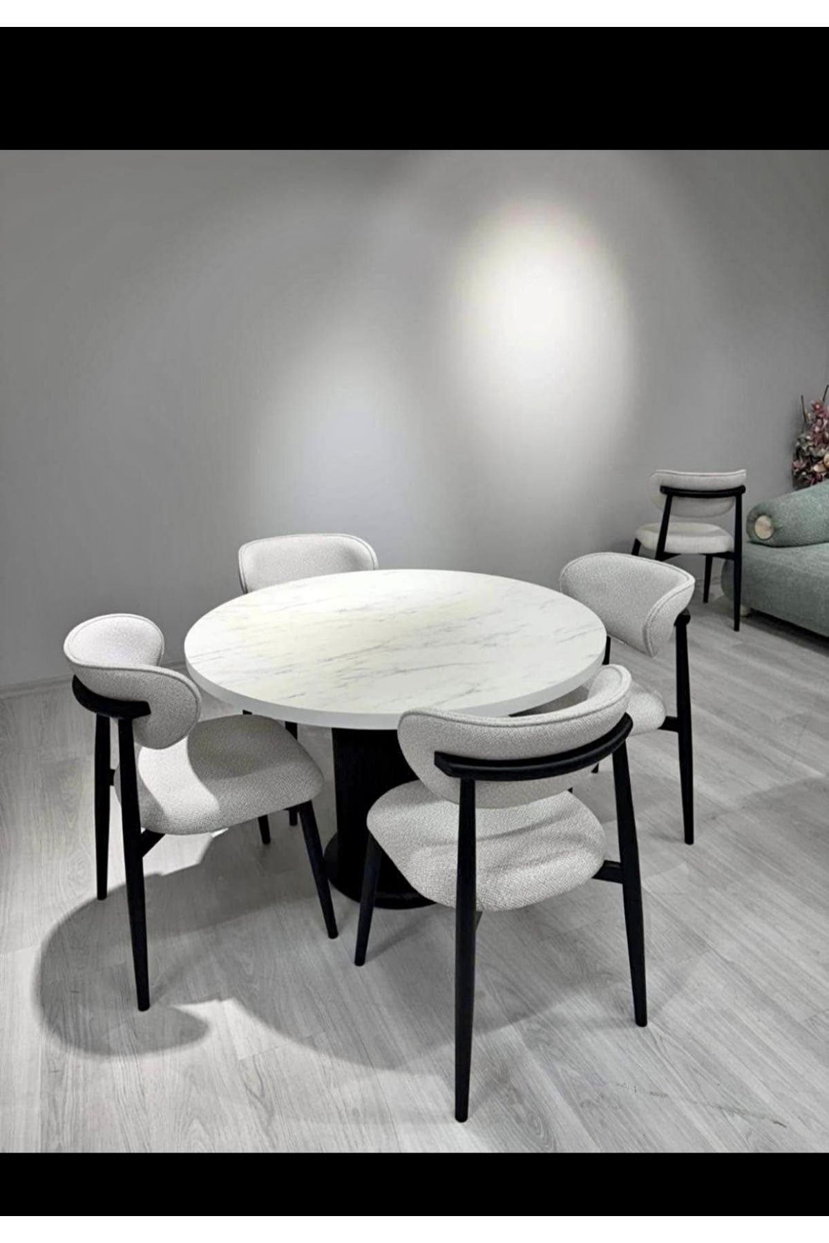 iclalofis 4 adet Metal polo sandalye PTT masa takım mutfak masası kafe masa sandalyesi
