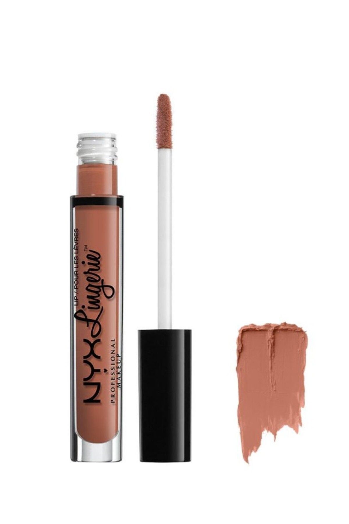 NYX Professional Makeup-Matná tekutá rtěnka NYX Lip Lingerie odstín 04 Ruffle Trim 5