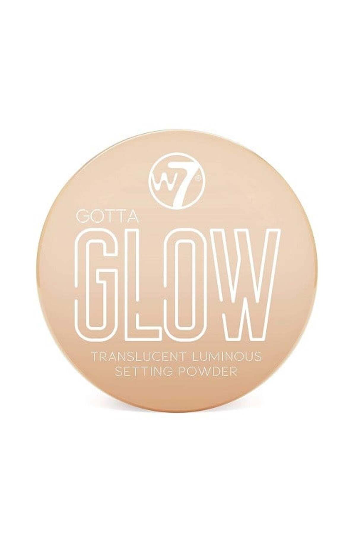 w7-Gotta Glow Translucent Luminous Setting Powder 4