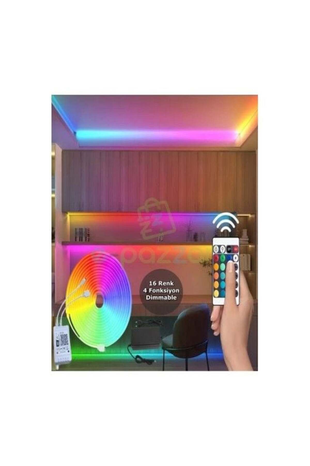 Vexahome Esnek Şerit Neon Led 5M