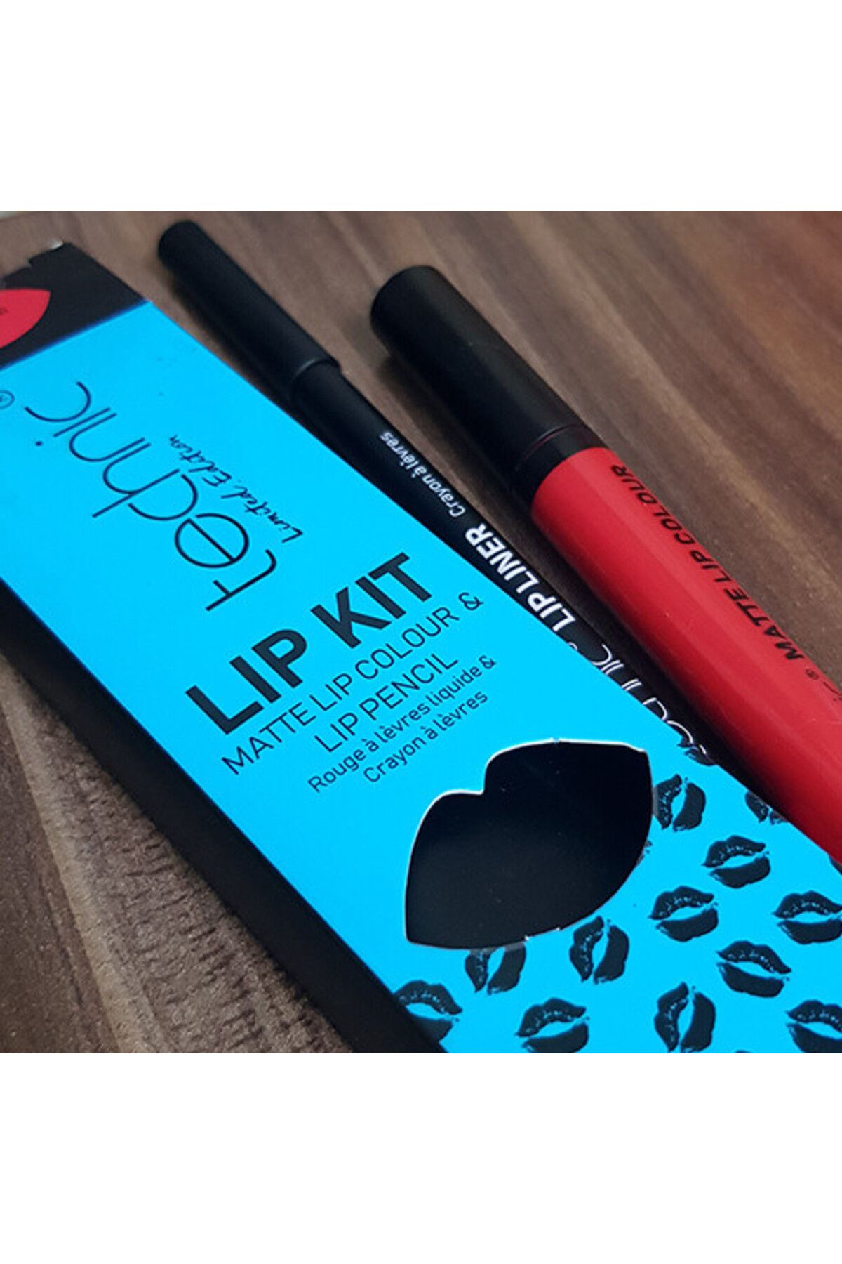 TECHNIC-Súprava rúžov ​​a tvarov na pery Technic Lip Kit Matte Nuanta Lady Bird 6