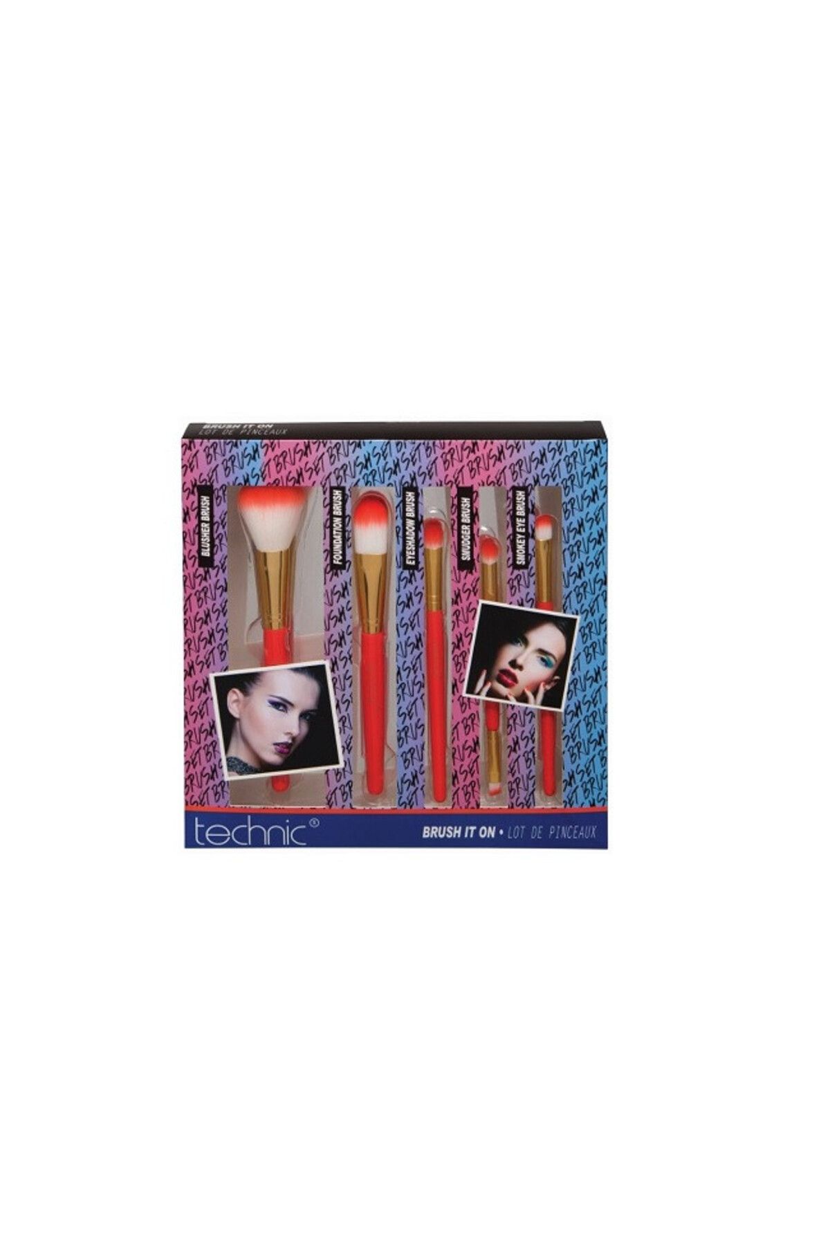TECHNIC-Sada 5 štětců na make-up Technic Brush It On 7