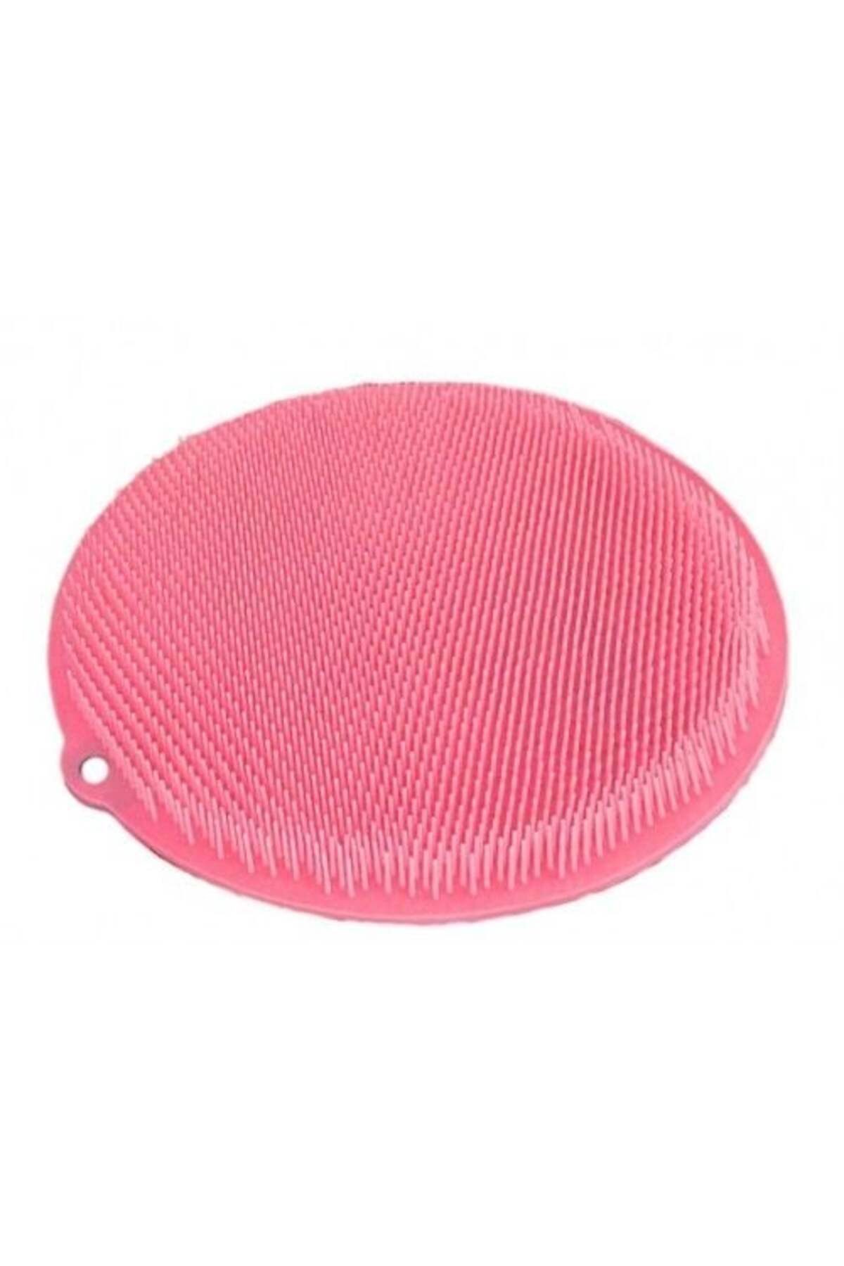 Vexahome Yuvarlak Vantuzlu Banyo Sırt Kese Matı 26 cm