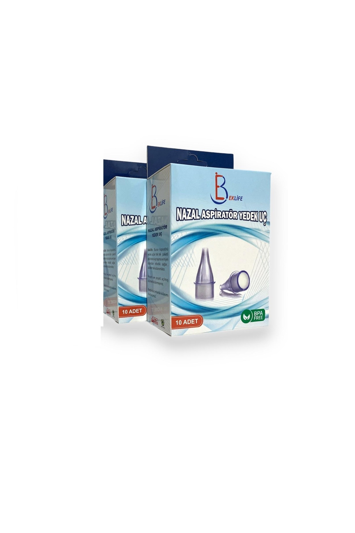 BekLife Nazal Burun Aspiratör Uyumlu Yedek Uç 2 Kutu (20 ADET) fotoğrafı 2 (önizleme)