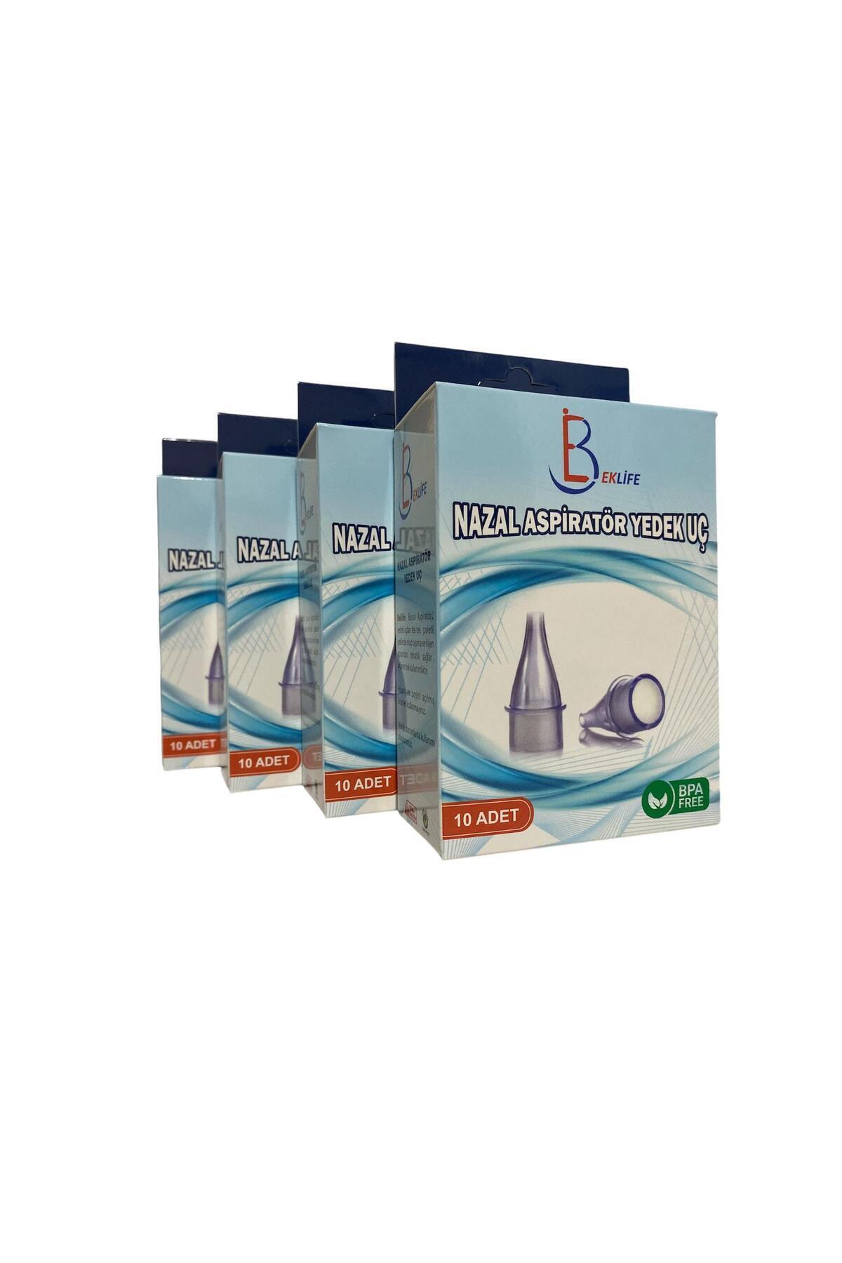 BekLife Nazal Burun Aspiratör Uyumlu Yedek Uç 2 Kutu (20 ADET) fotoğrafı 4 (önizleme)