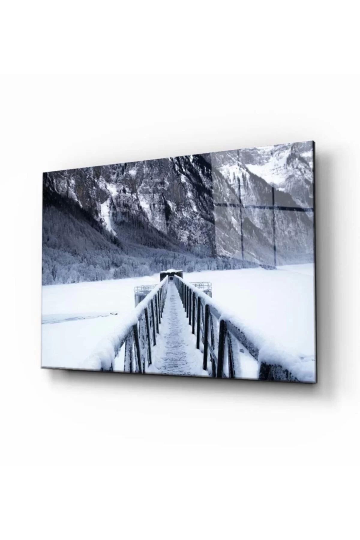 ÖYKÜ VE YİĞİT Doğa Manzara Cam Tablo 4mm Dayanıklı Temperli Cam
