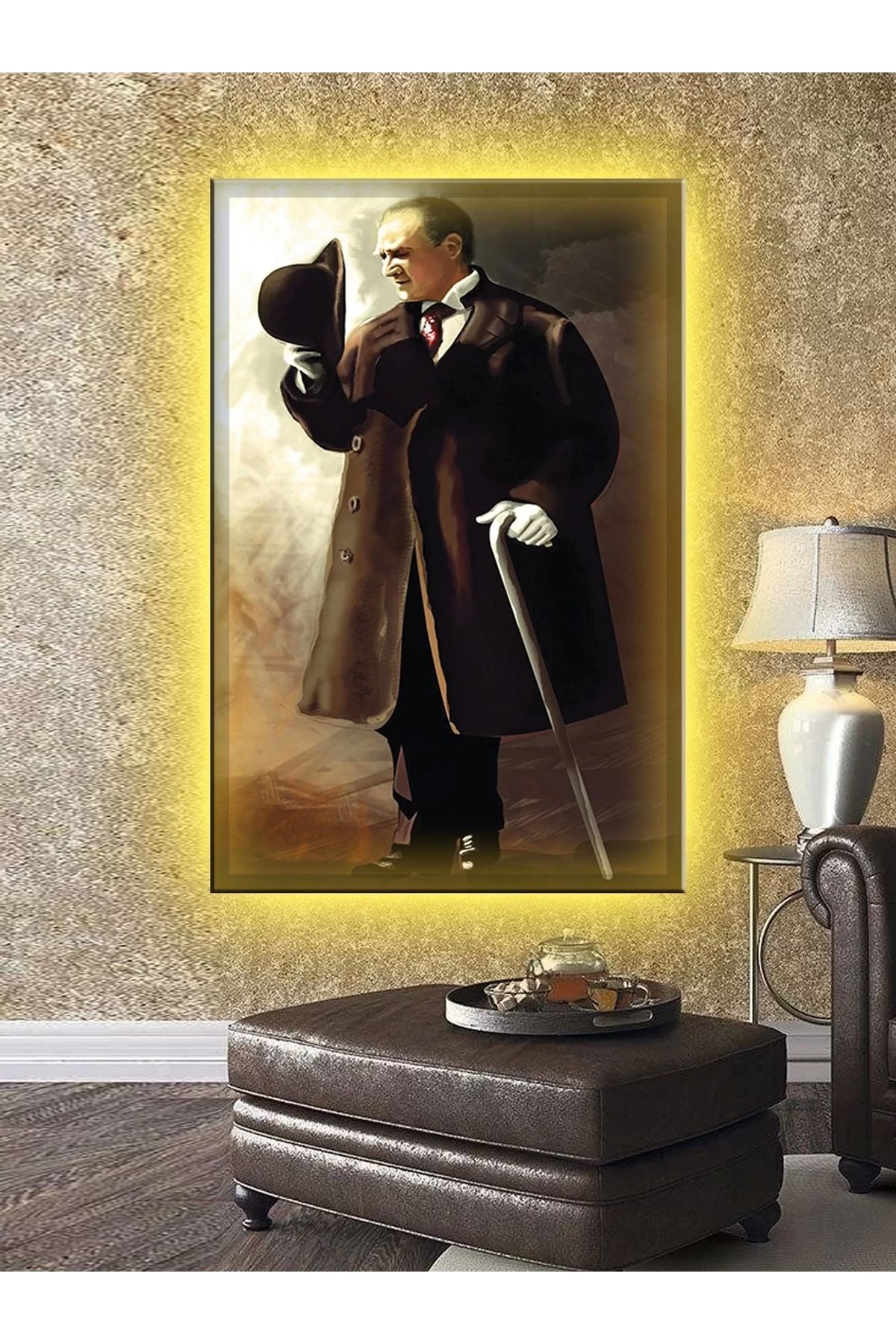 feifei Led Işıklı Atatürk (ev,ofis Tabloları)