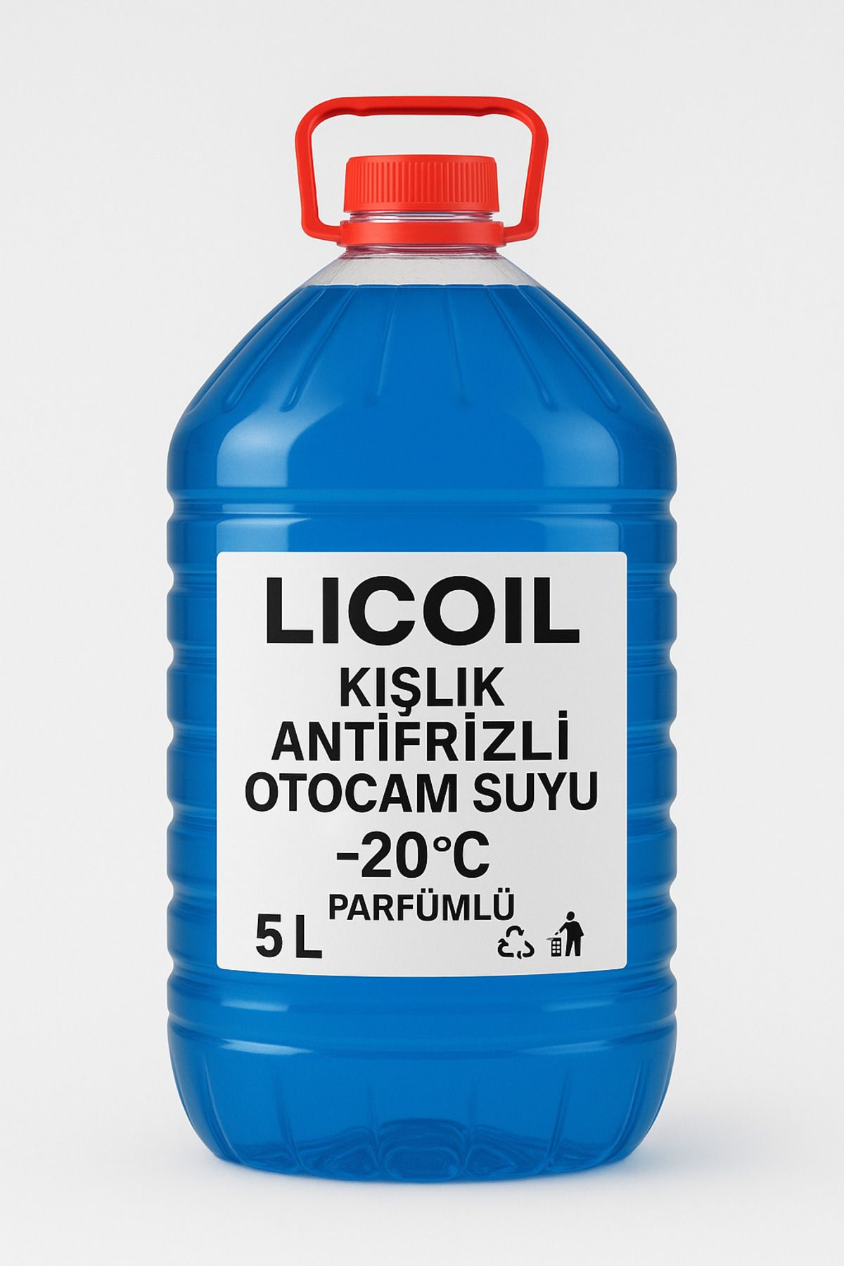 LİCOİL Licoil kışlık oto cam suyu şampuanlı&parfümlü 20c 5 Litre